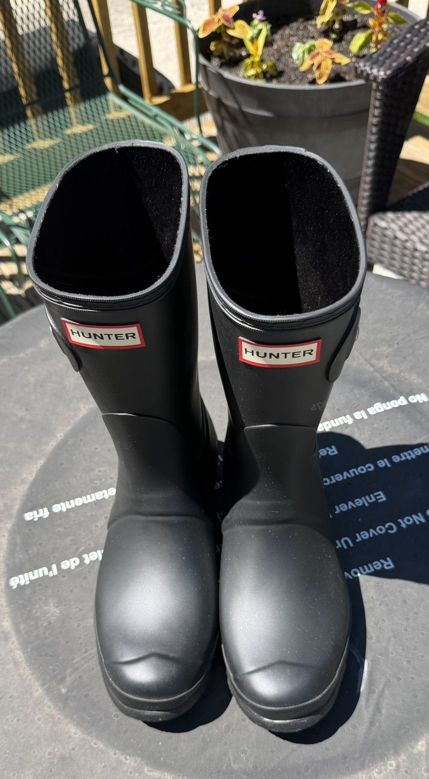 Hunter Hunter Boots - Worn twice - Size 9 Size US 9 / IT 39 - 1 Thumbnail
