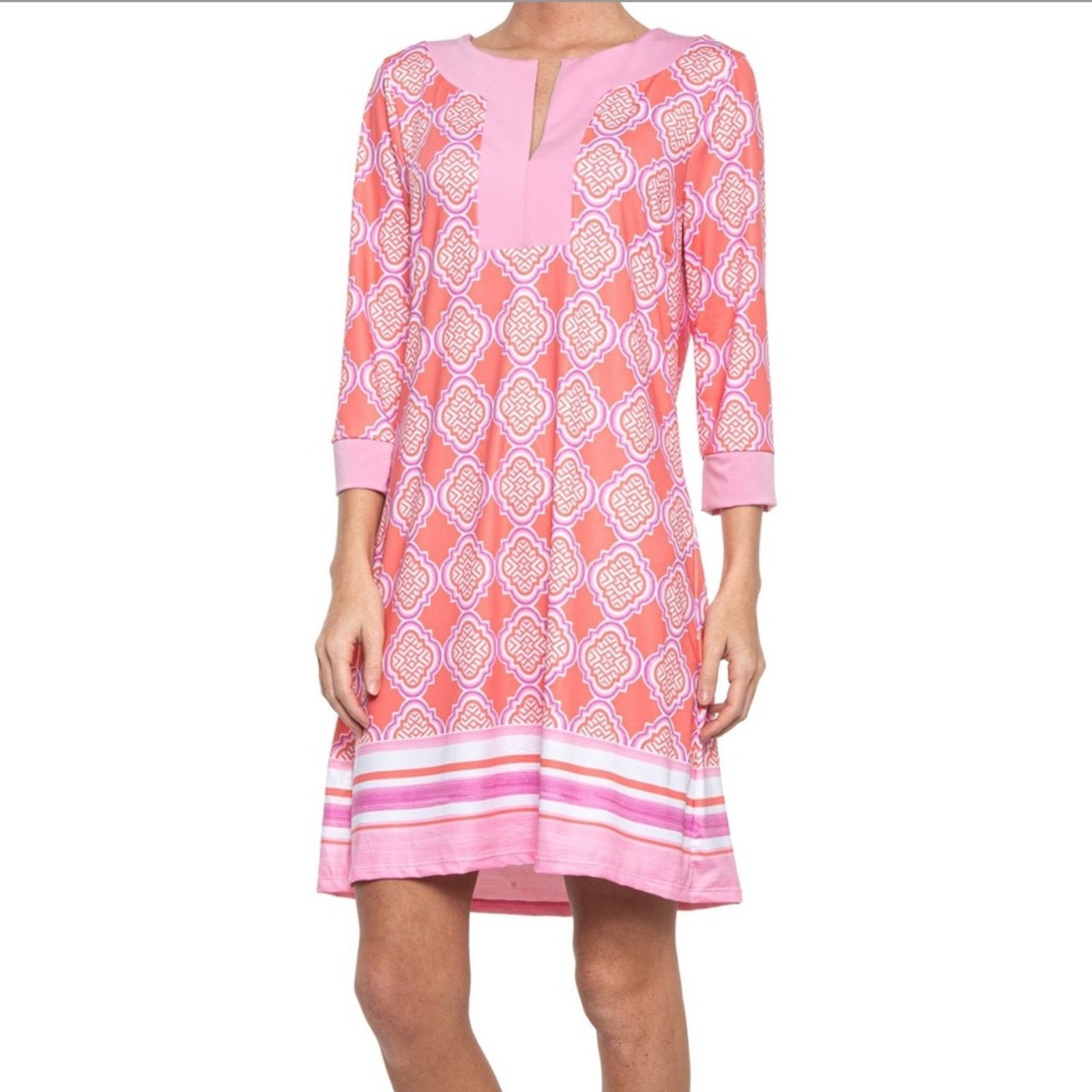 CABANE de ZUCCa Cabana Life Tunic Cover-Up Dress - UPF‎ 50+, Long Sleeve Size XL / US 12-14 / IT 48-50 - 1 Thumbnail