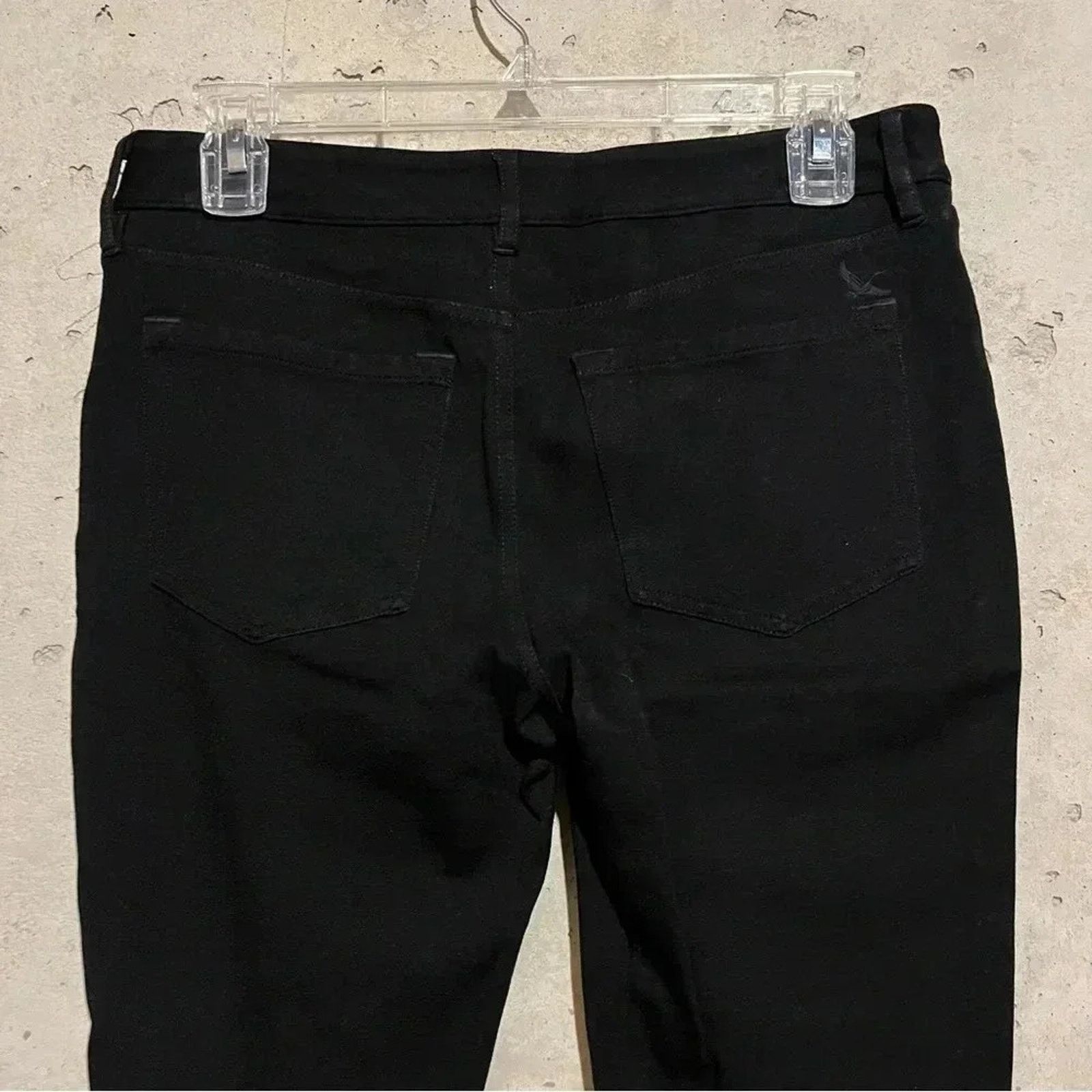 Eddie Bauer Eddie Bauer Sz 6 Black Skinny Jeans Rayon Spandex Zip Up Size 28" / US 6 / IT 42 - 9 Thumbnail