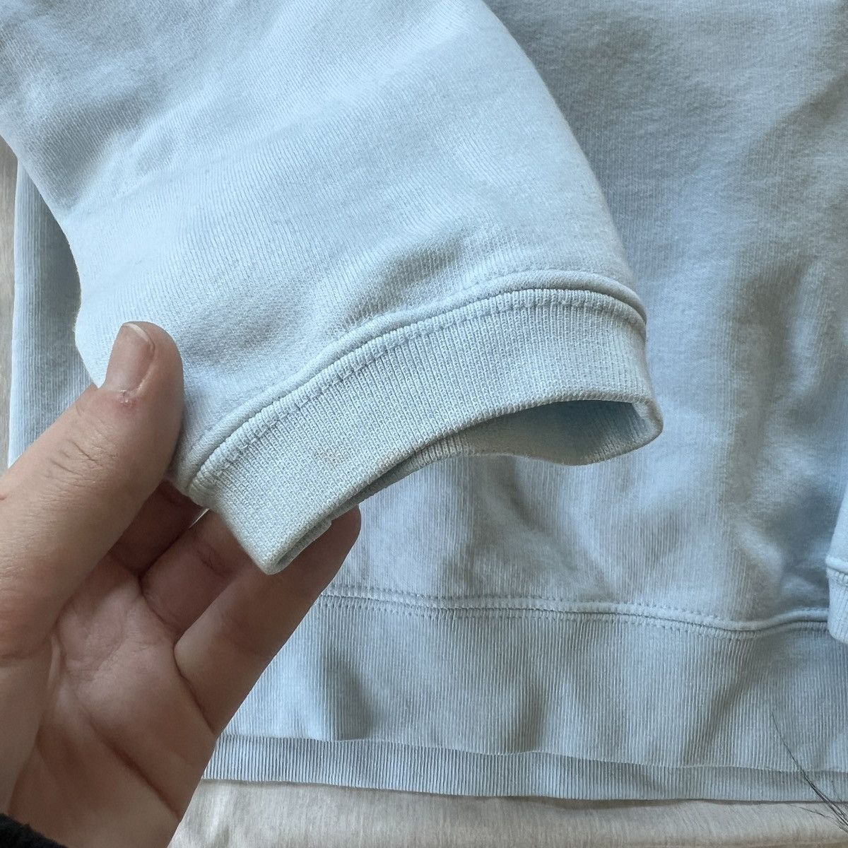 Nike Nike Y2K baby blue crewneck sweatshirt Size S / US 4 / IT 40 - 3 Thumbnail