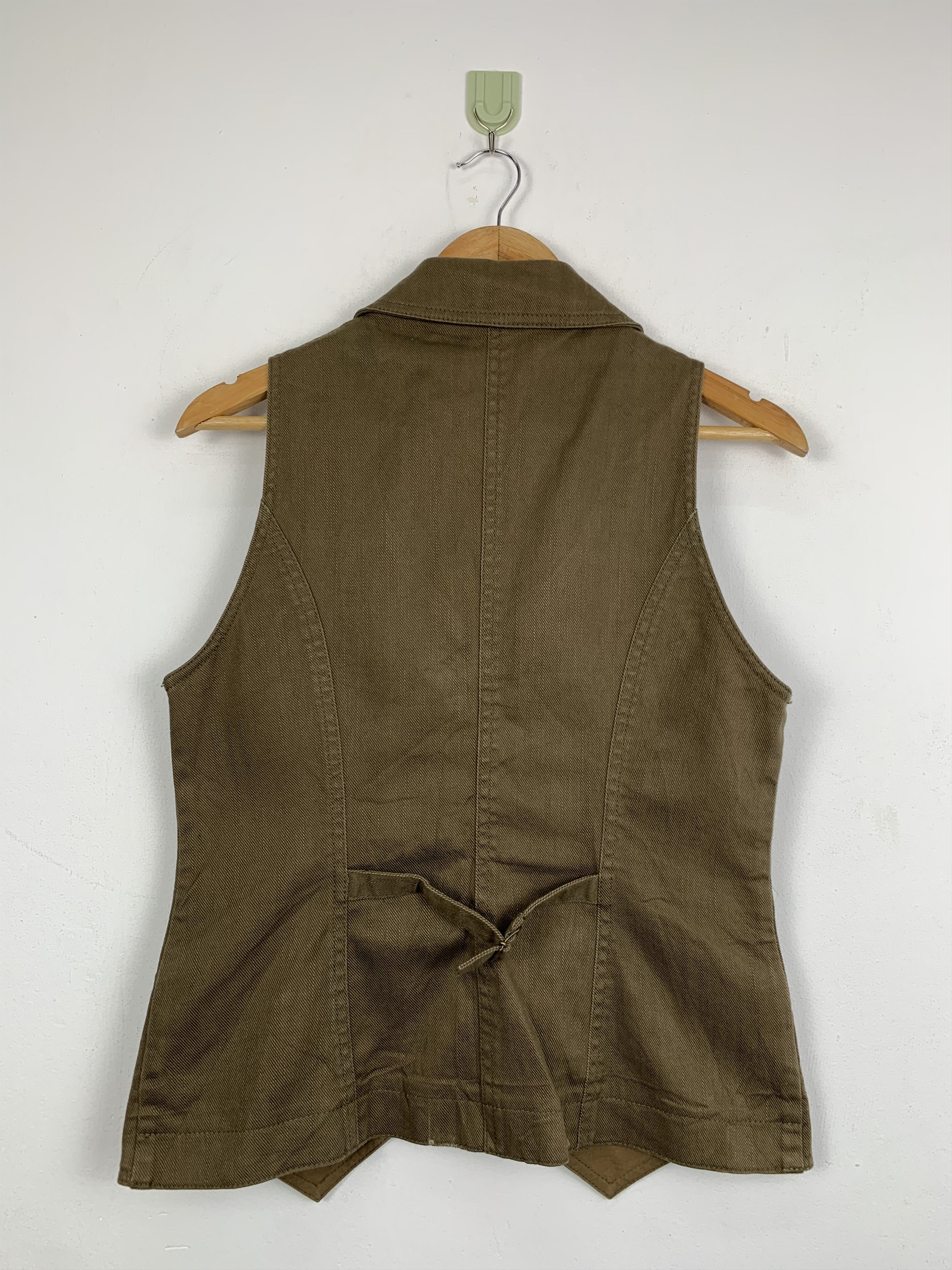 Japanese Brand Vintage Designer Double Pocket Vest J1396 Size US M / EU 48-50 / 2 - 3 Thumbnail