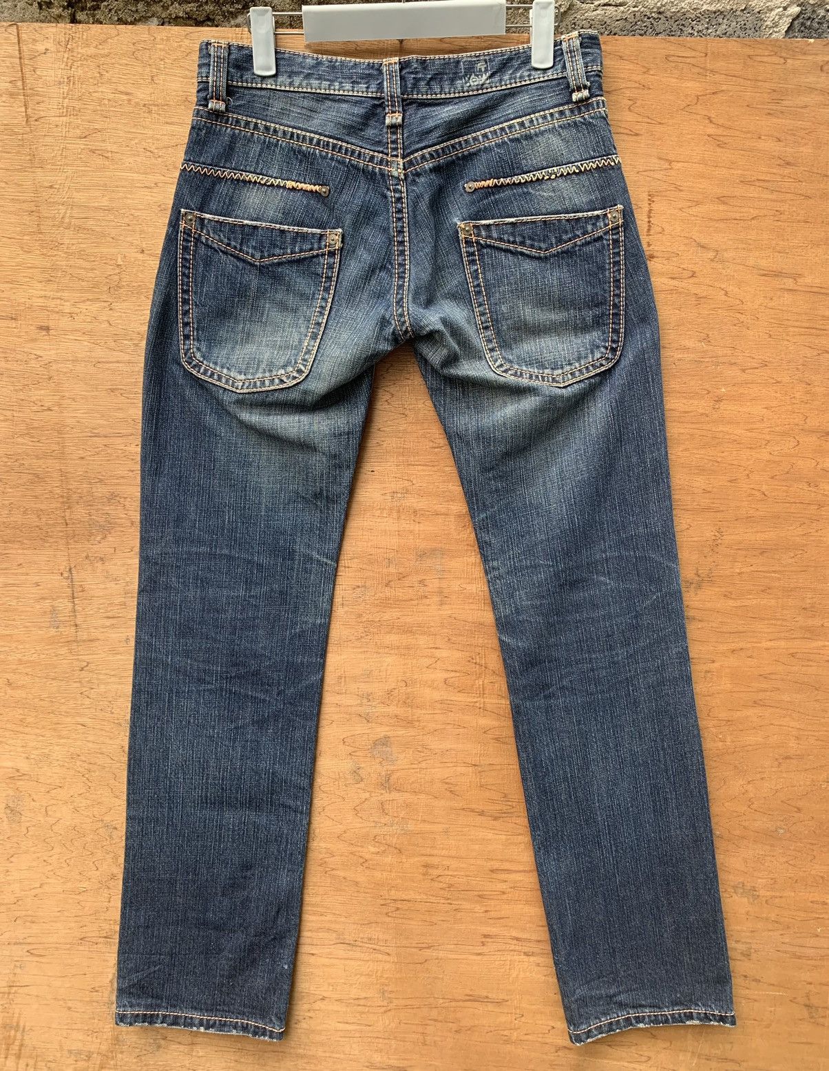 Vintage Keiji Itakura Japanese Designer Denim Pants Size US 30 / EU 46 - 6 Thumbnail