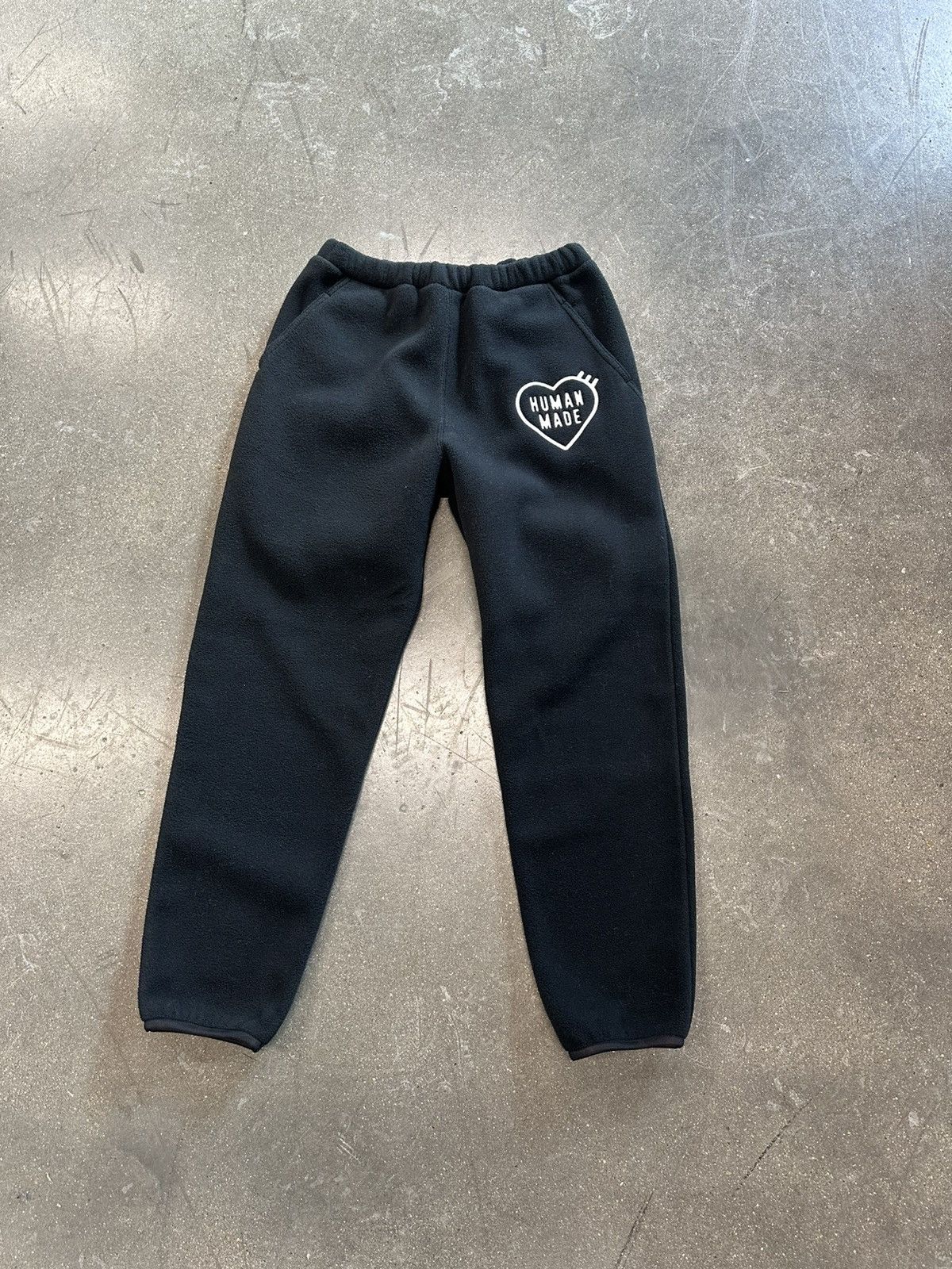 Human Made Human made fleece sweatpants black Size US 30 / EU 46 - 1 Thumbnail