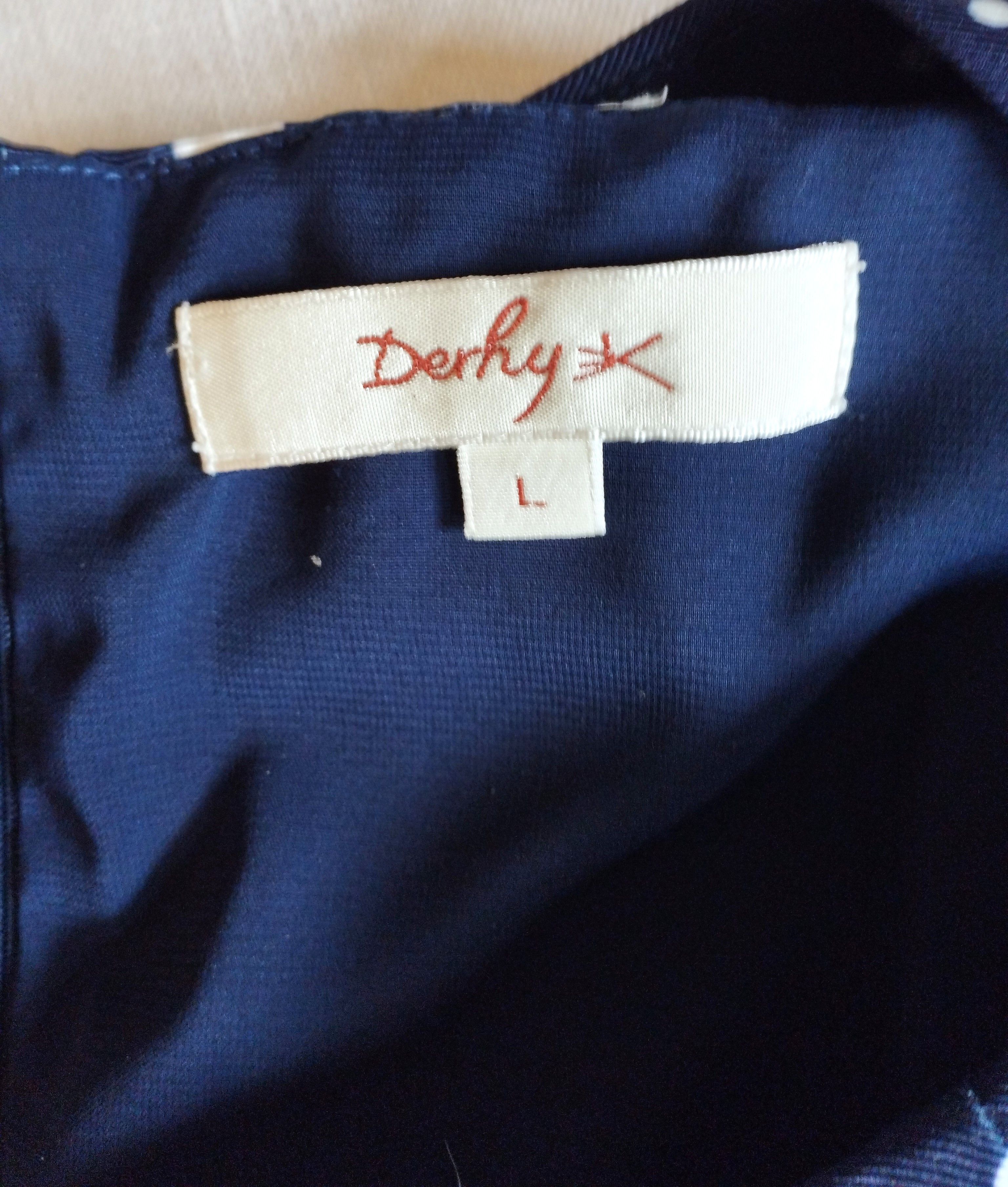 Designer René Derhy Robe Preppy Dotties T M Size M / US 6-8 / IT 42-44 - 3 Thumbnail
