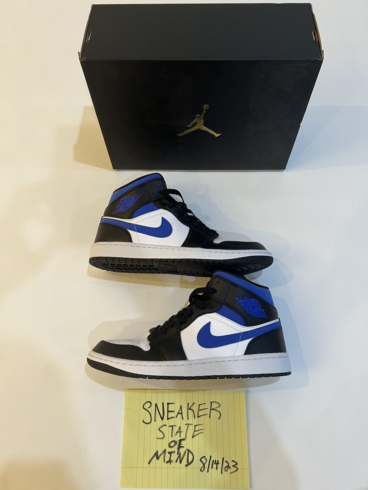 Jordan Brand × Nike AIR JORDAN 1 MID “RACER BLUE” SIZE: 9 FAST SHIPPING Size US 9 / EU 42 - 2 Thumbnail