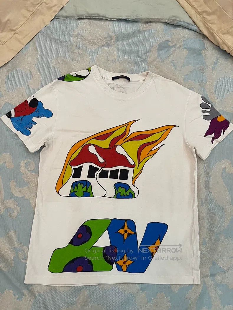 Louis Vuitton Louis Vuitton Flame House Graffiti Pattern short sleeves Size US M / EU 48-50 / 2 - 1 Thumbnail