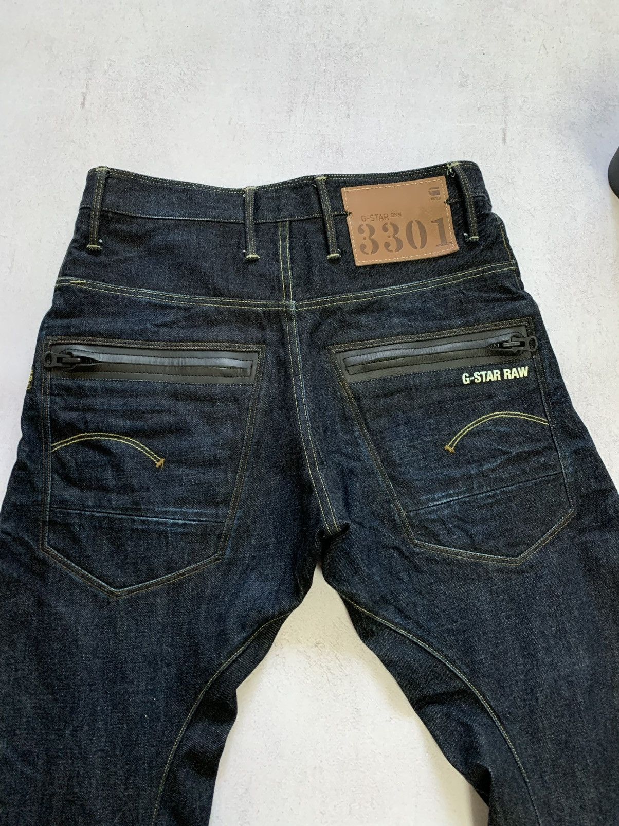 G-Star × Japanese Brand Vintage G Star Raw Jeans Denim Pants Riley Loose Tapered y2k Size US 30 / EU 46 - 7 Thumbnail