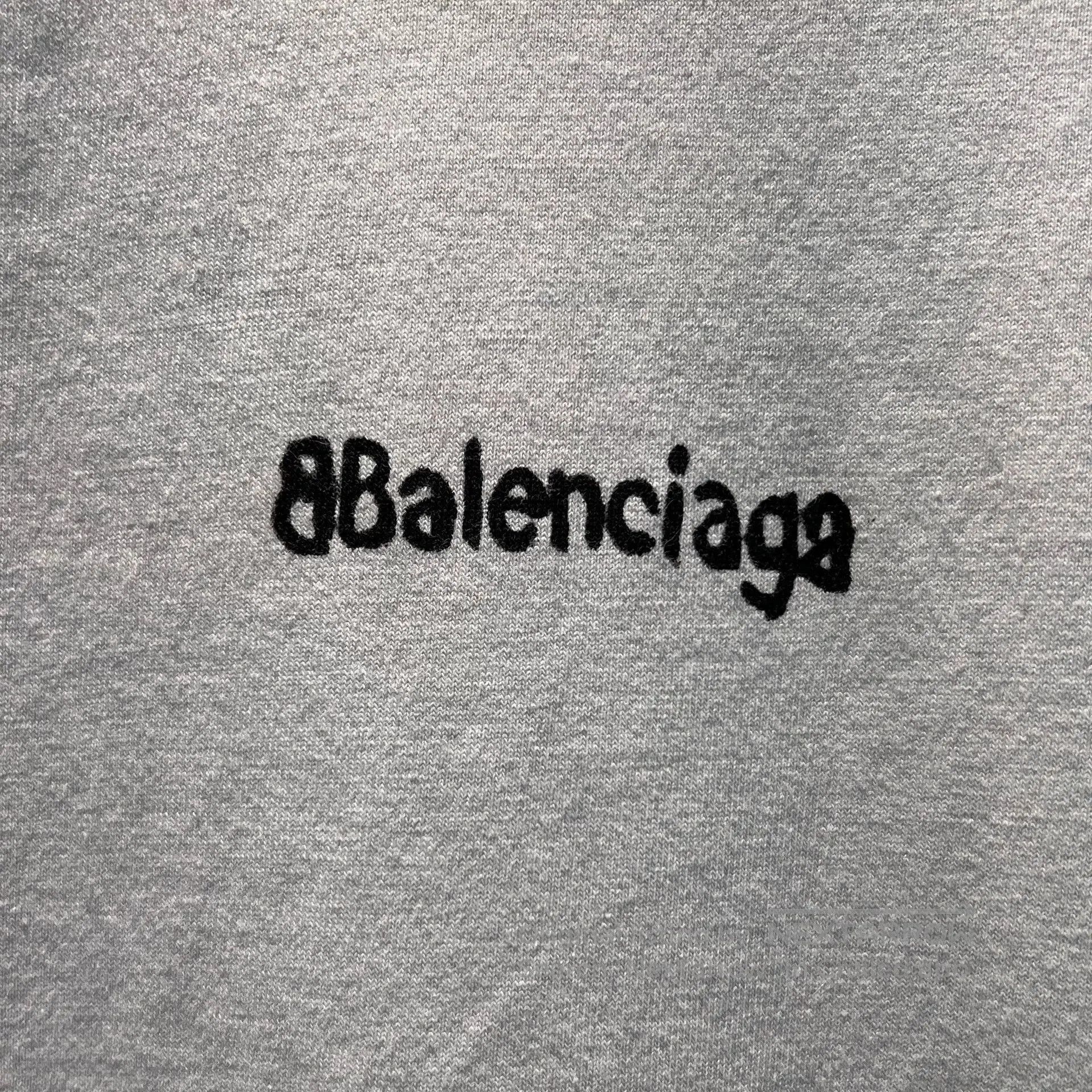 DEFEND PARIS balenciaga white logo short sleeve t. Size US XS / EU 42 / 0 - 2 Thumbnail