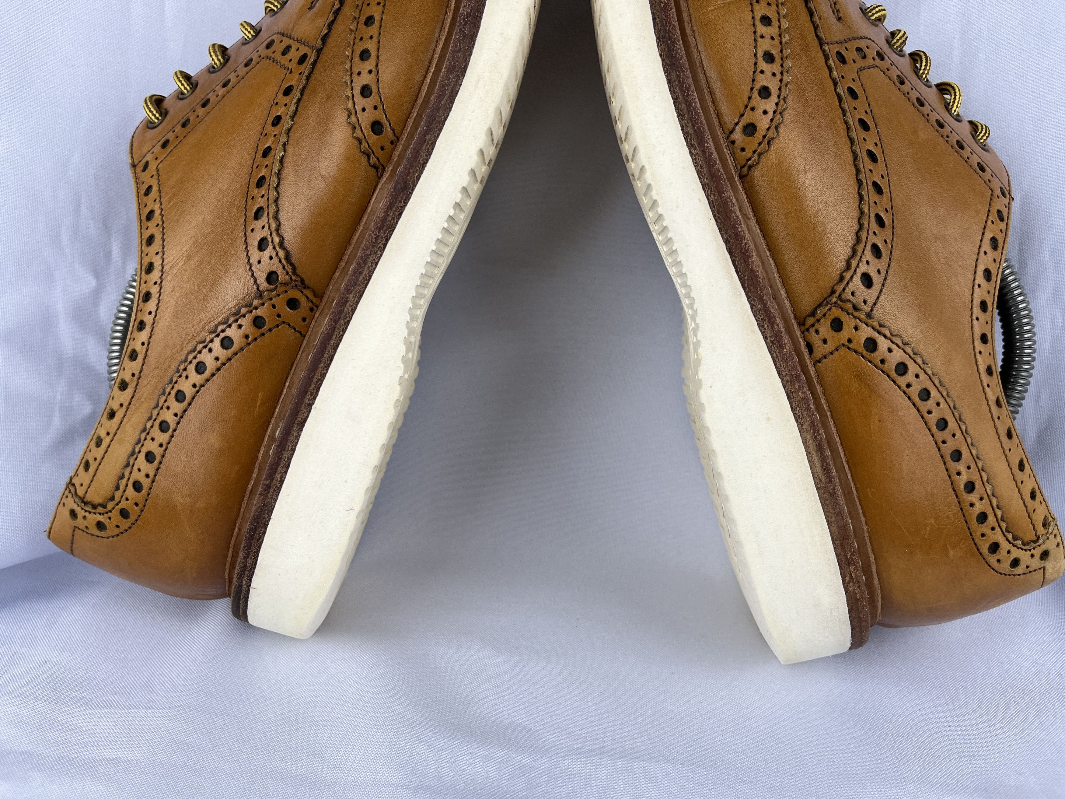 Genuine Leather × Loake Loake Hal Brogue Leather Shoes Size UK 8.5 EU 42.5 CM 27.1 Size US 8.5 / EU 41-42 - 11 Thumbnail