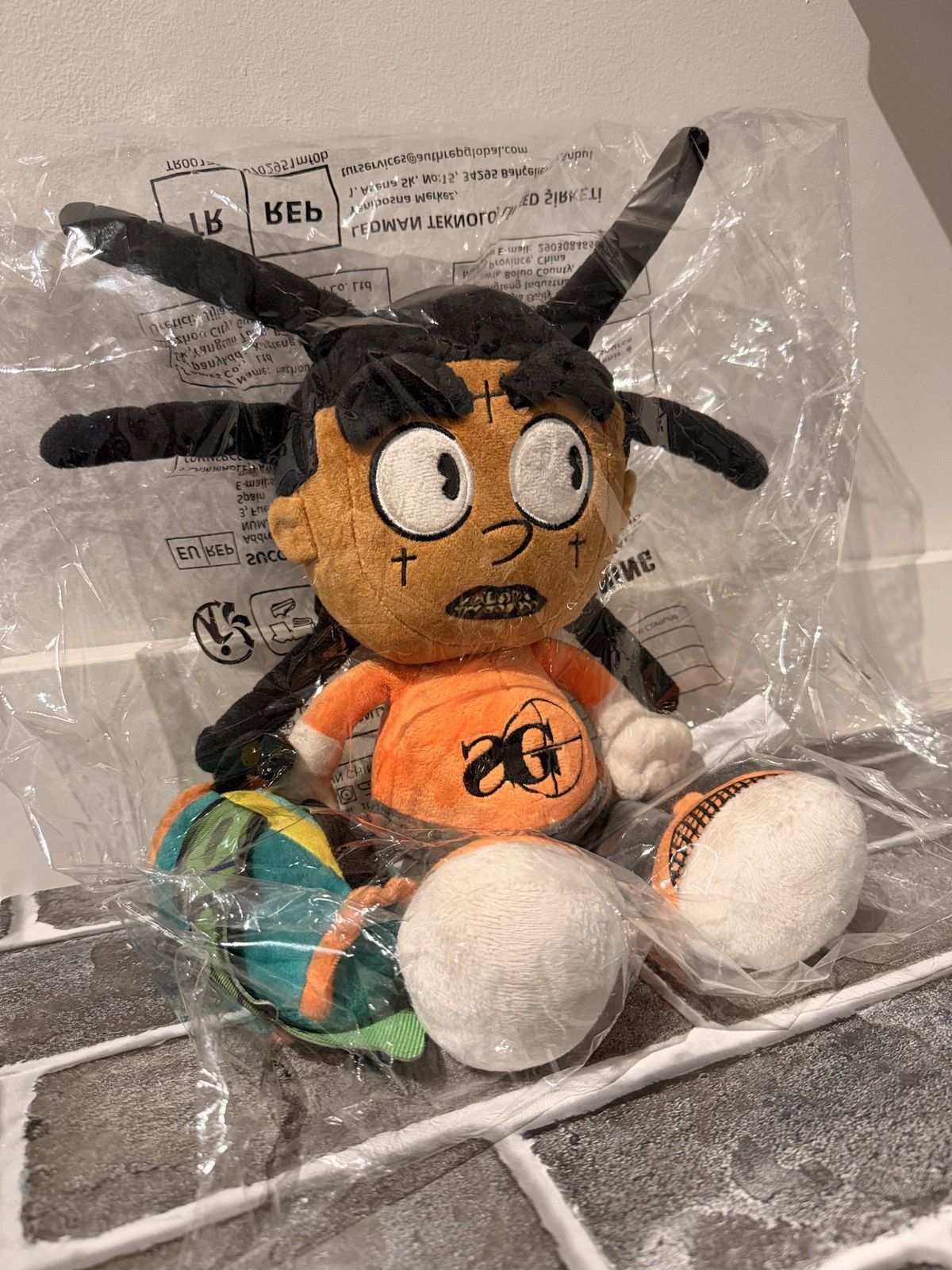Sniper Gang Kodak Black Sniper Gang Lil Bill Plush Doll Size ONE SIZE - 6 Thumbnail