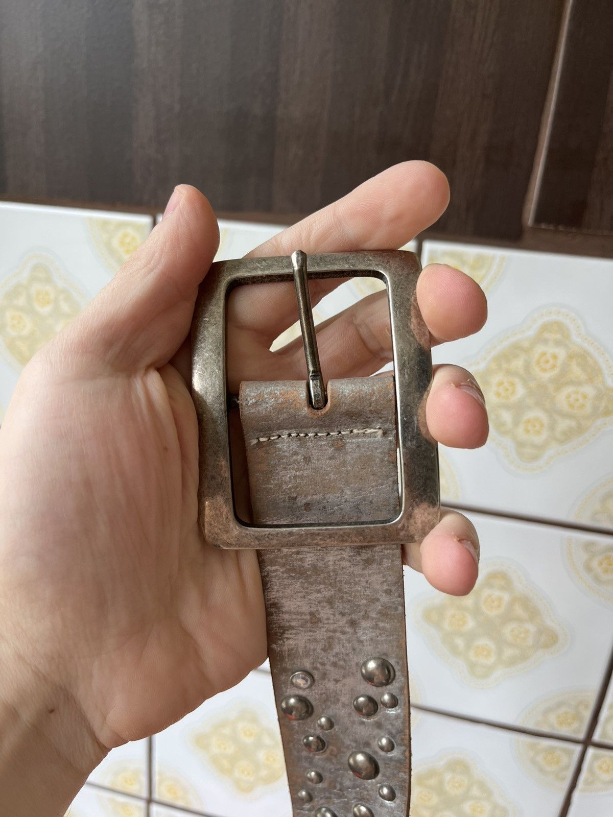 Hysteric Glamour Nine West vintage leather belt Size ONE SIZE - 5 Thumbnail