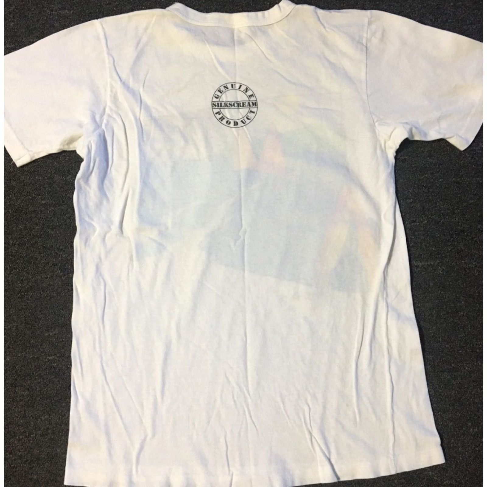 Vintage VINTAGE Barbados Surf Shirt S White Graphic Tee Mens 80s 90s Tropical Beach Vaporwave Billabong Quiksilver Surfing Ocean Sunset Size US S / EU 44-46 / 1 - 5 Thumbnail