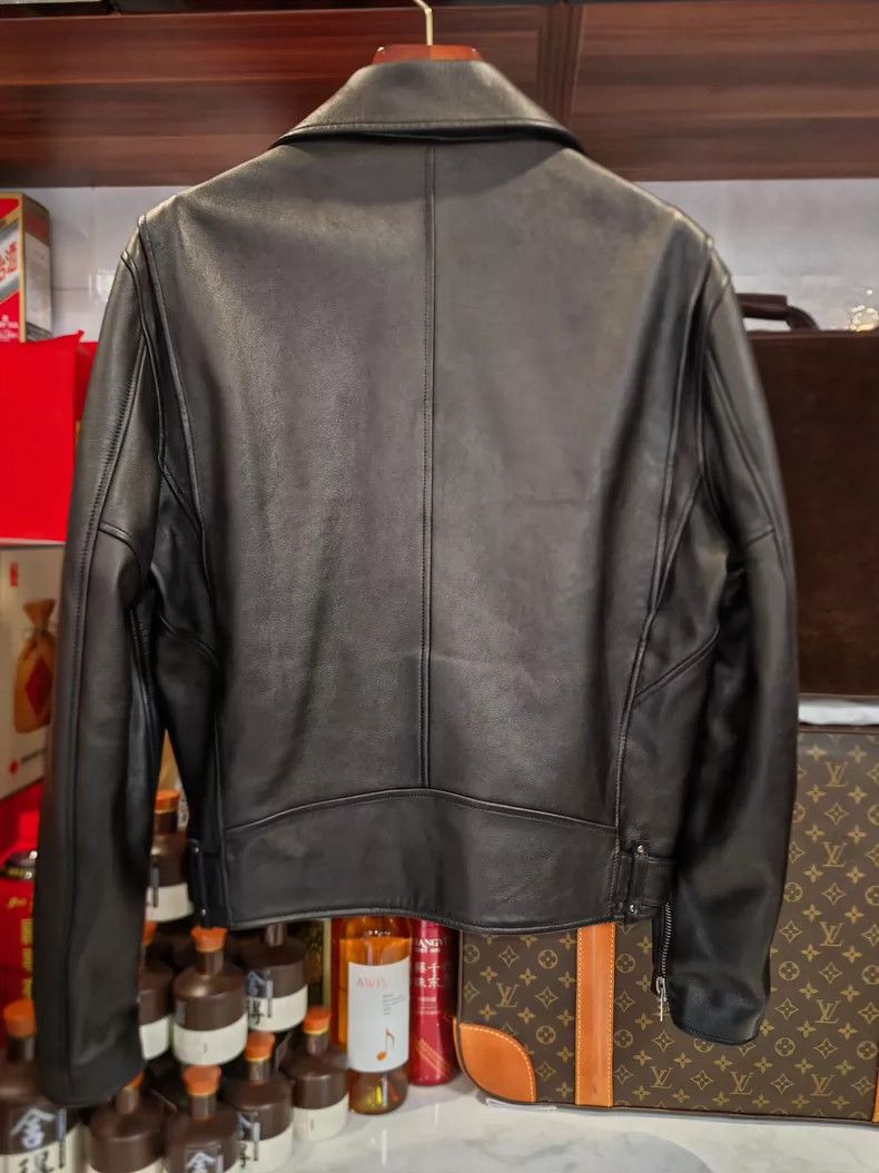 Versace Versace Nappa sheepskin fashion leather jacket jacket Size XXL / US 16-18 / IT 52-54 - 3 Thumbnail