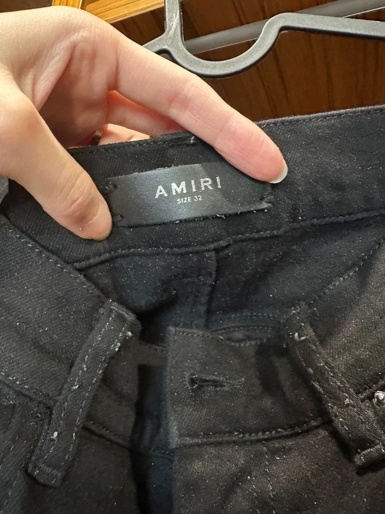 Amiri Amiri Cashew Flower Denim Pants Size US 32 / EU 48 - 3 Thumbnail