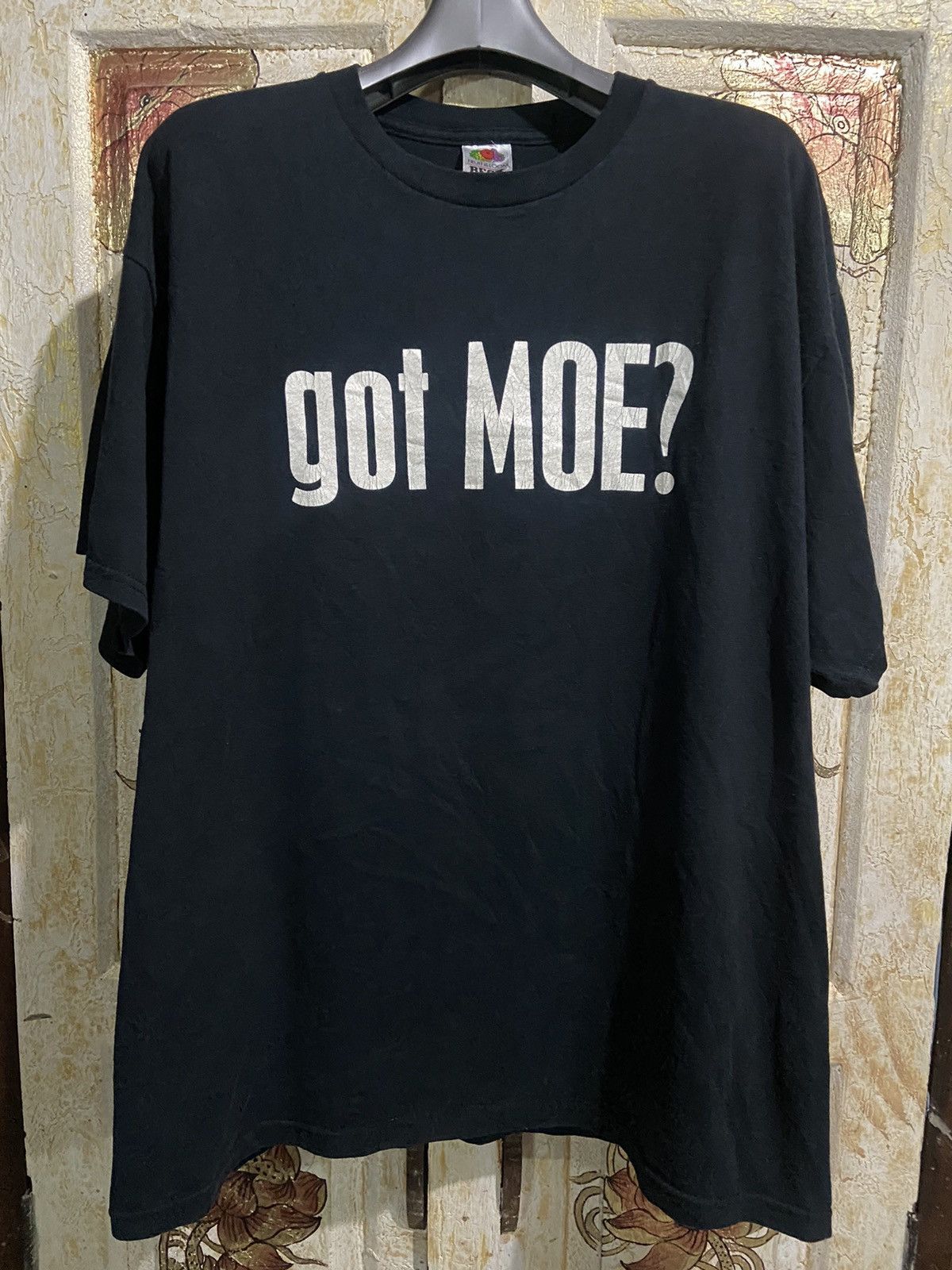 Vintage Vintage Got MOE? black t-shirt xl Size US XL / EU 56 / 4 - 1 Thumbnail