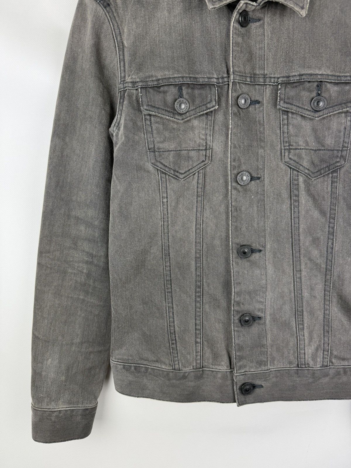 Allsaints Allsaints Eucild Men’s Denim Trucker Jacket Size Xs Size US XS / EU 42 / 0 - 7 Thumbnail