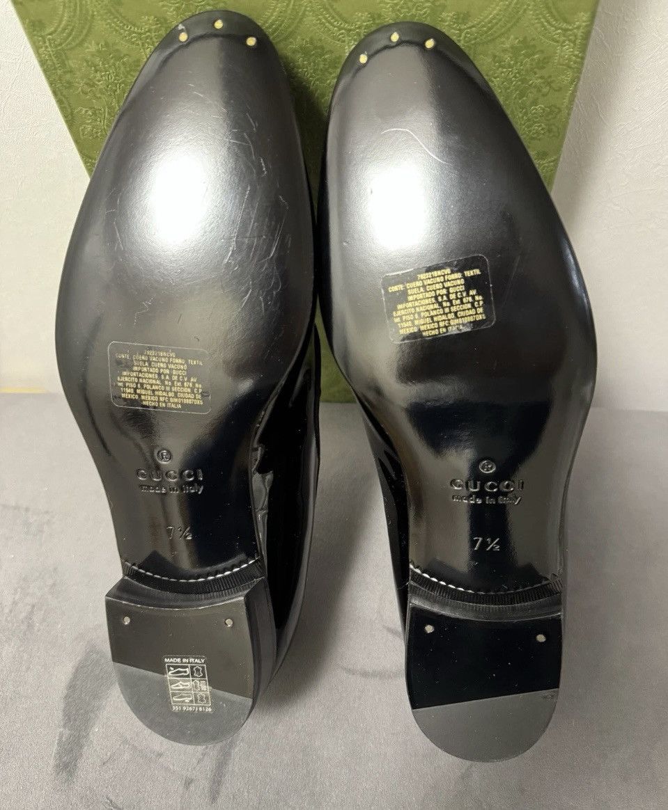 Gucci New Gucci Horsebit patent leather loafers. Sz G 7.5 $1200 Size US 8.5 / EU 41-42 - 4 Thumbnail