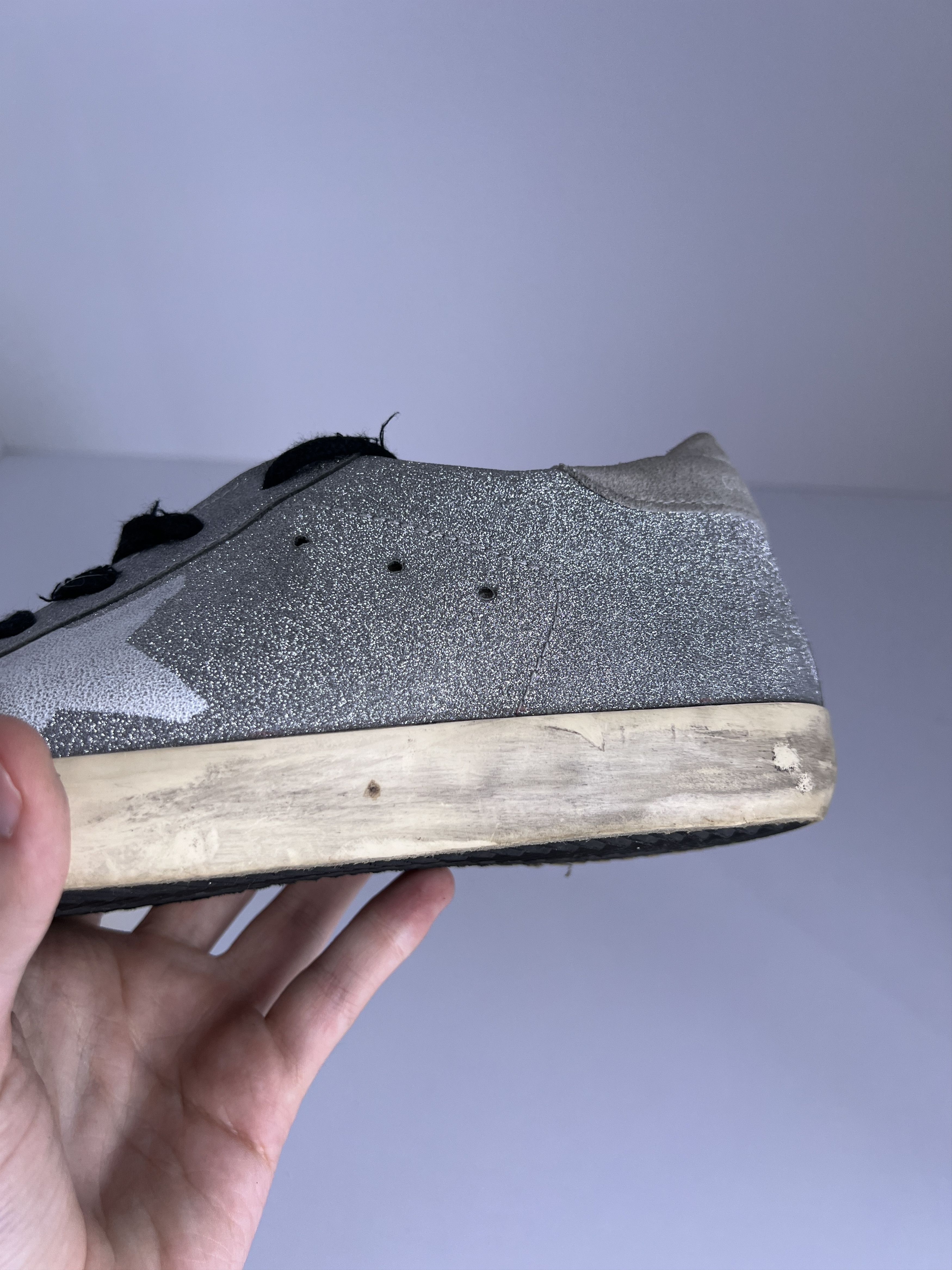 Golden Goose × Vintage Vintage GOLDEN GOOSE Superstar Sneakers Size US 7 / EU 40 - 11 Thumbnail