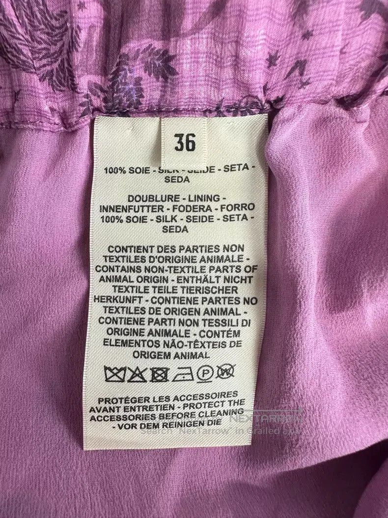Hermes Hermes Fuchsia Long Skirt Size 24" / US 00 / IT 34 - 4 Thumbnail
