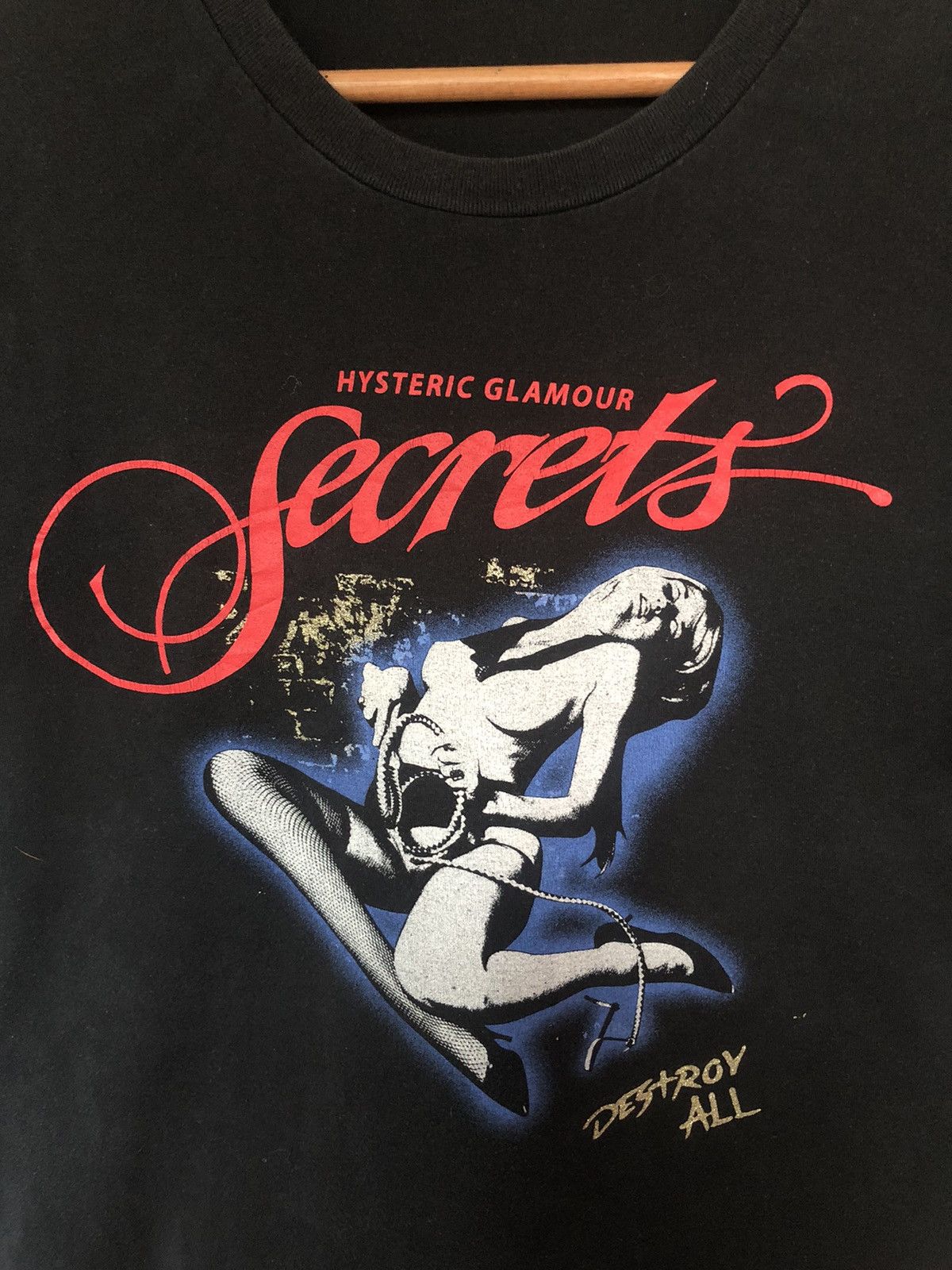 Hysteric Glamour Vintage Hysteric Glamour Secret Destroy All Shirt Tee Size S / US 4 / IT 40 - 4 Thumbnail