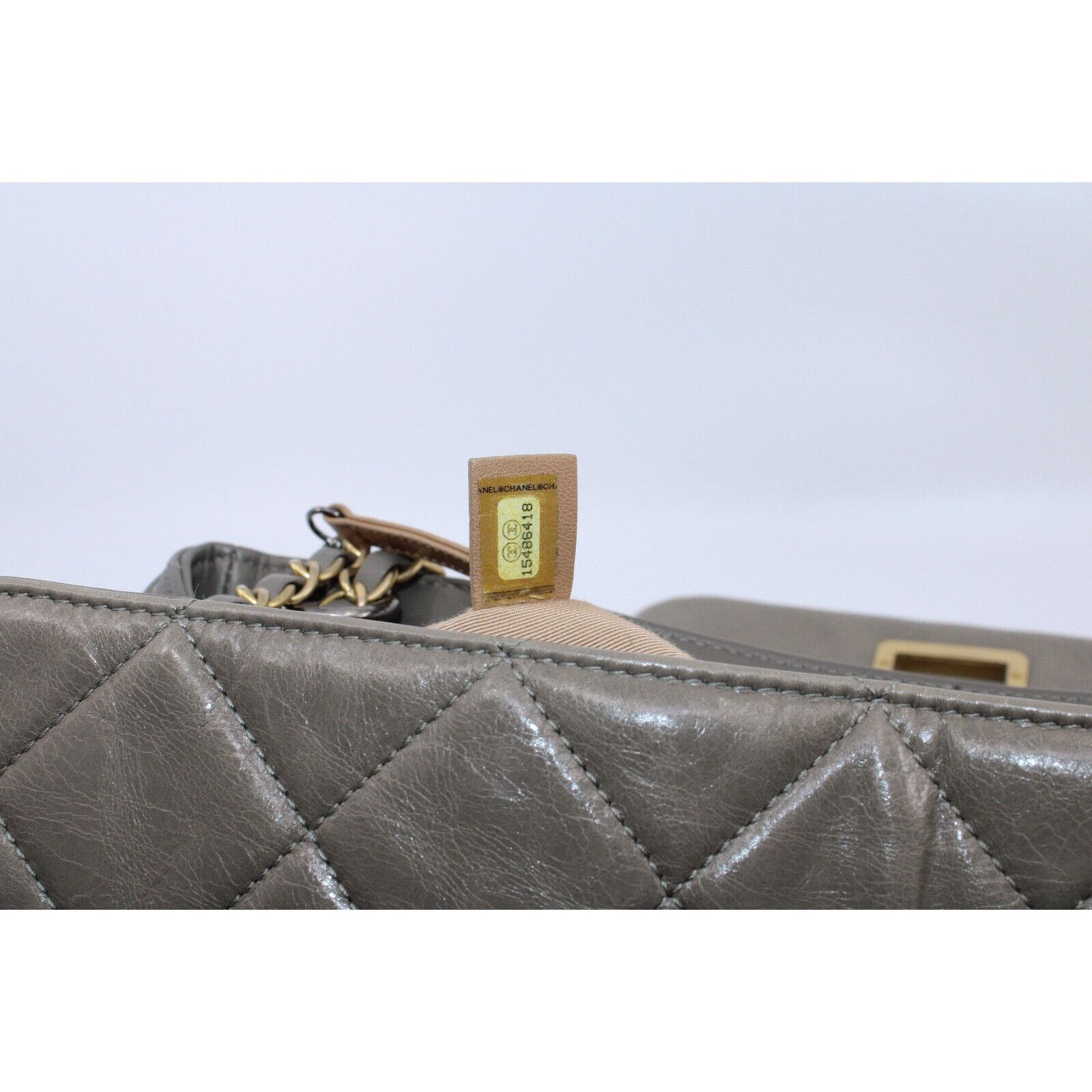 Chanel CHANEL Glazed Crinkled Mademoiselle Reissue Flap 2.55 2011 Size ONE SIZE - 13 Thumbnail