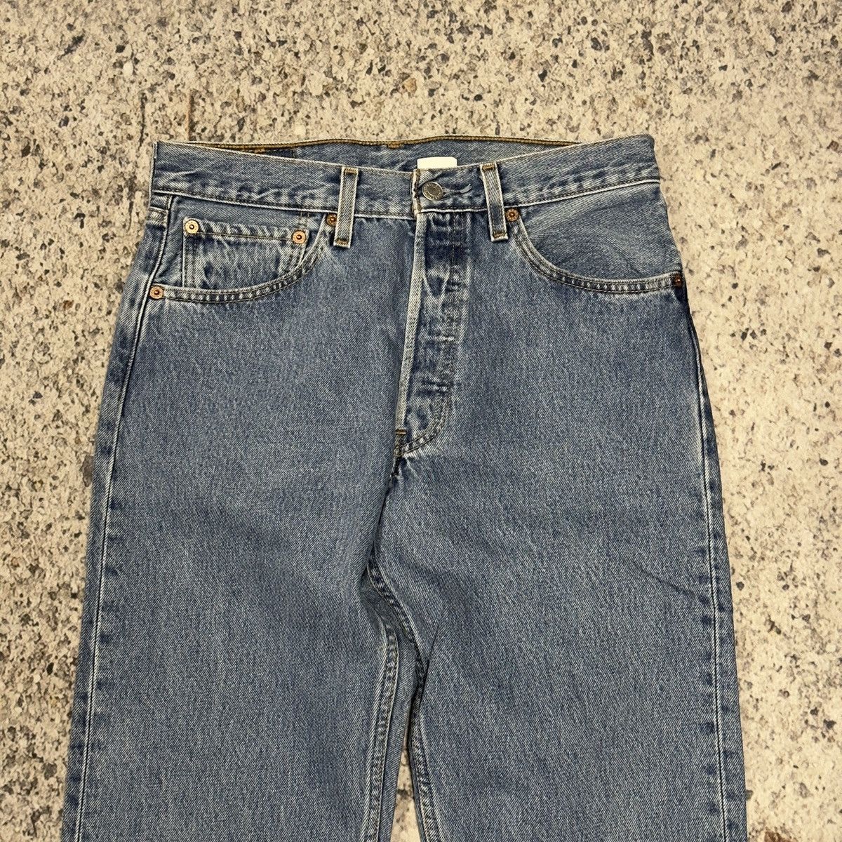 Levi's Vintage Levi’s 501 Straight Denim Jeans Size US 31 - 7 Thumbnail