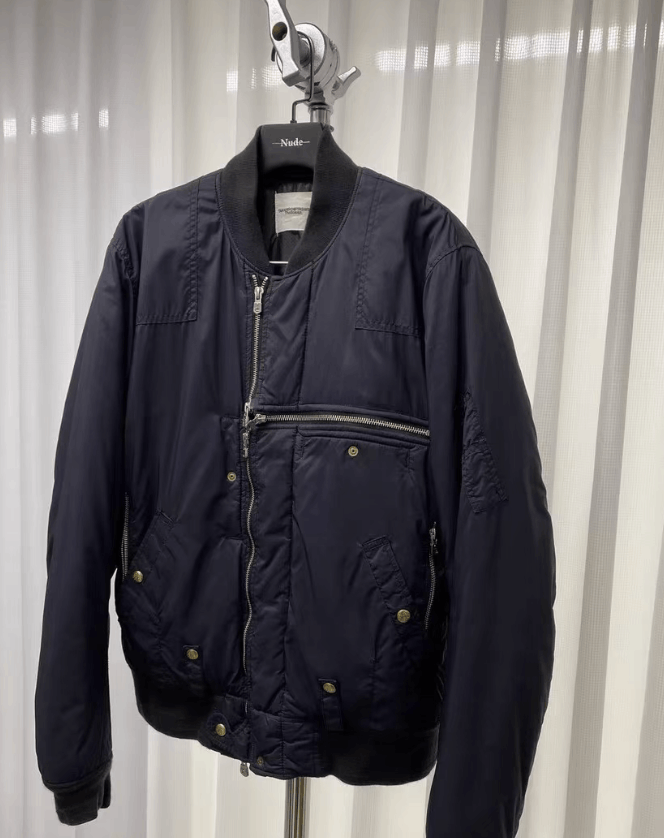 Takahiromiyashita The Soloist. The soloist Cross Zip Bomber Jacket K20 Size US L / EU 52-54 / 3 - 2 Thumbnail