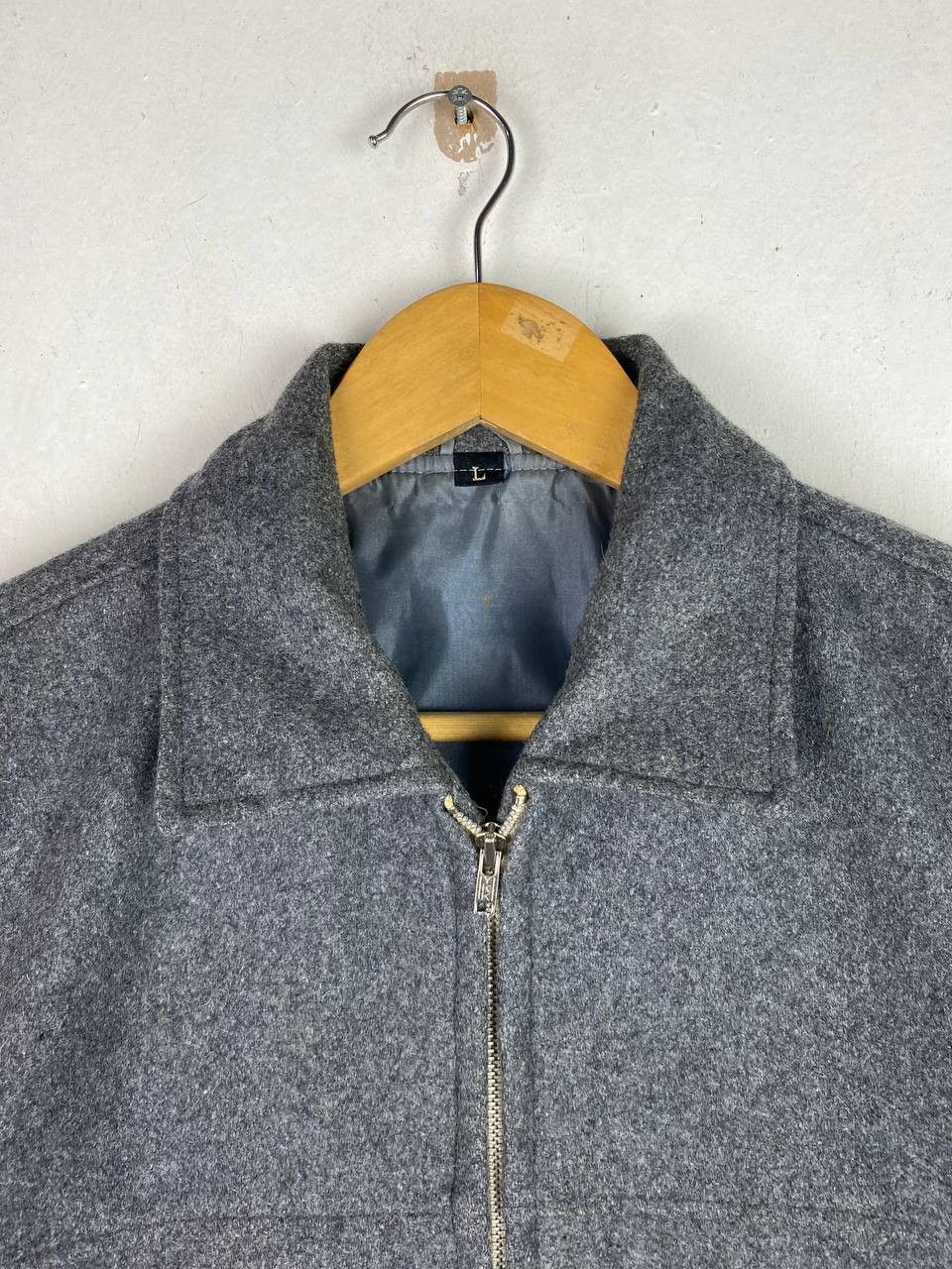 Japanese Brand vintage japanese brands wool jacket nice design Size US L / EU 52-54 / 3 - 2 Thumbnail