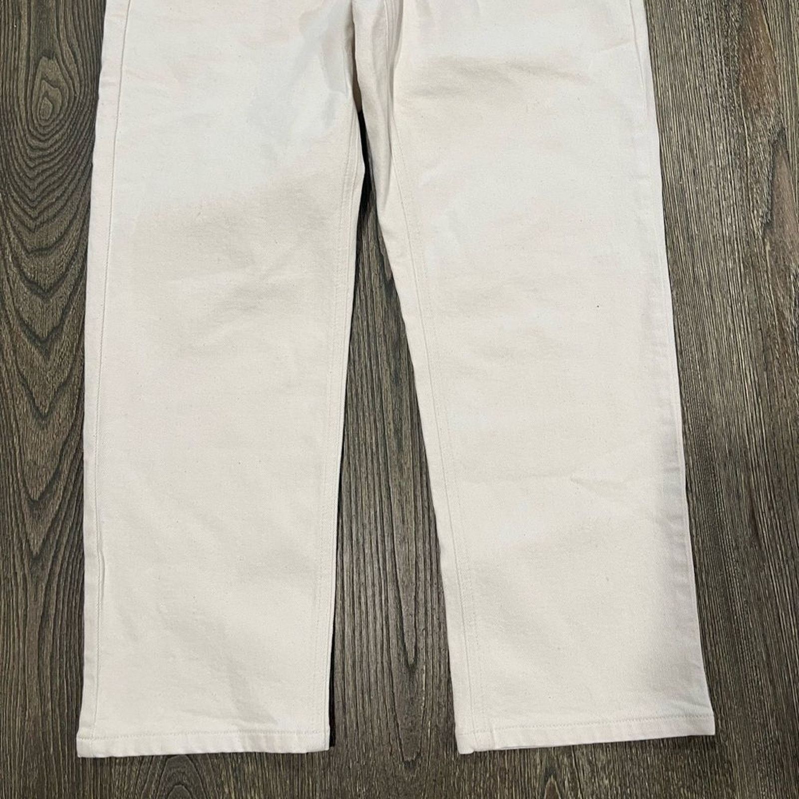 Vintage NWOT J.Jill Denim Straight Leg Jeans Mid Rise Fly Size 8 Size 30" / US 8 / IT 44 - 2 Thumbnail