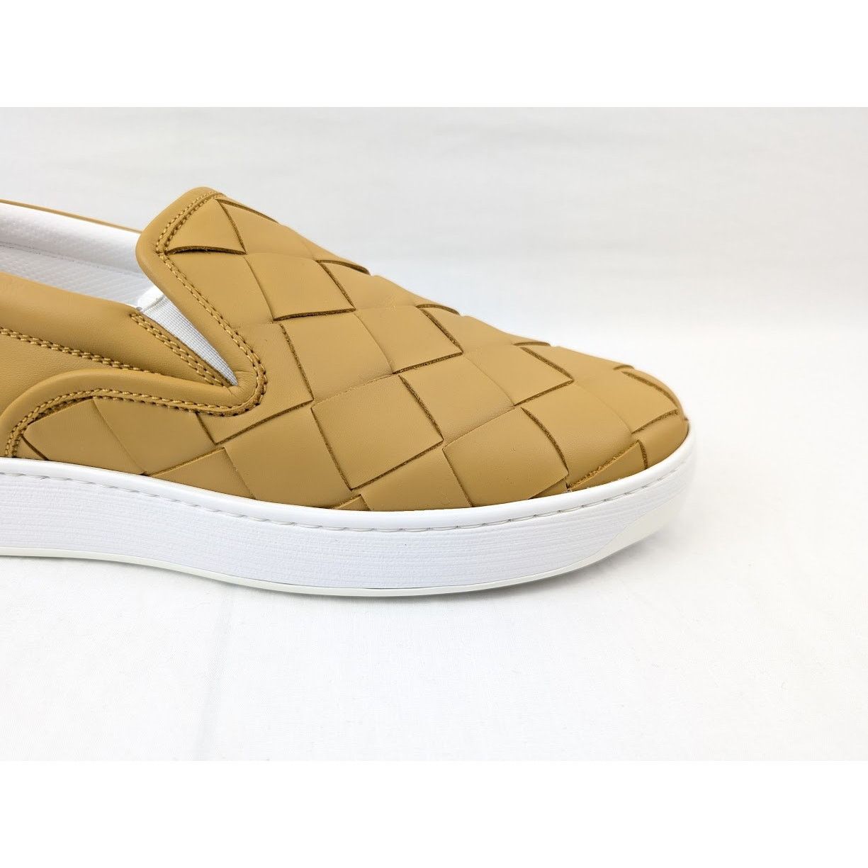 Bottega Veneta o1rshd1 Sneakers Pelle Intrecciato Bolt Calf in Buttersc Size US 11 / EU 44 - 3 Thumbnail