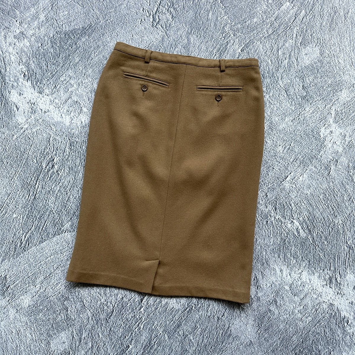 Dolce & Gabbana × Vintage 🔥Vintage Women’s Wool Skirt Dolce&Gabbana Brown Size: 42 Size 28" / US 6 / IT 42 - 10 Thumbnail