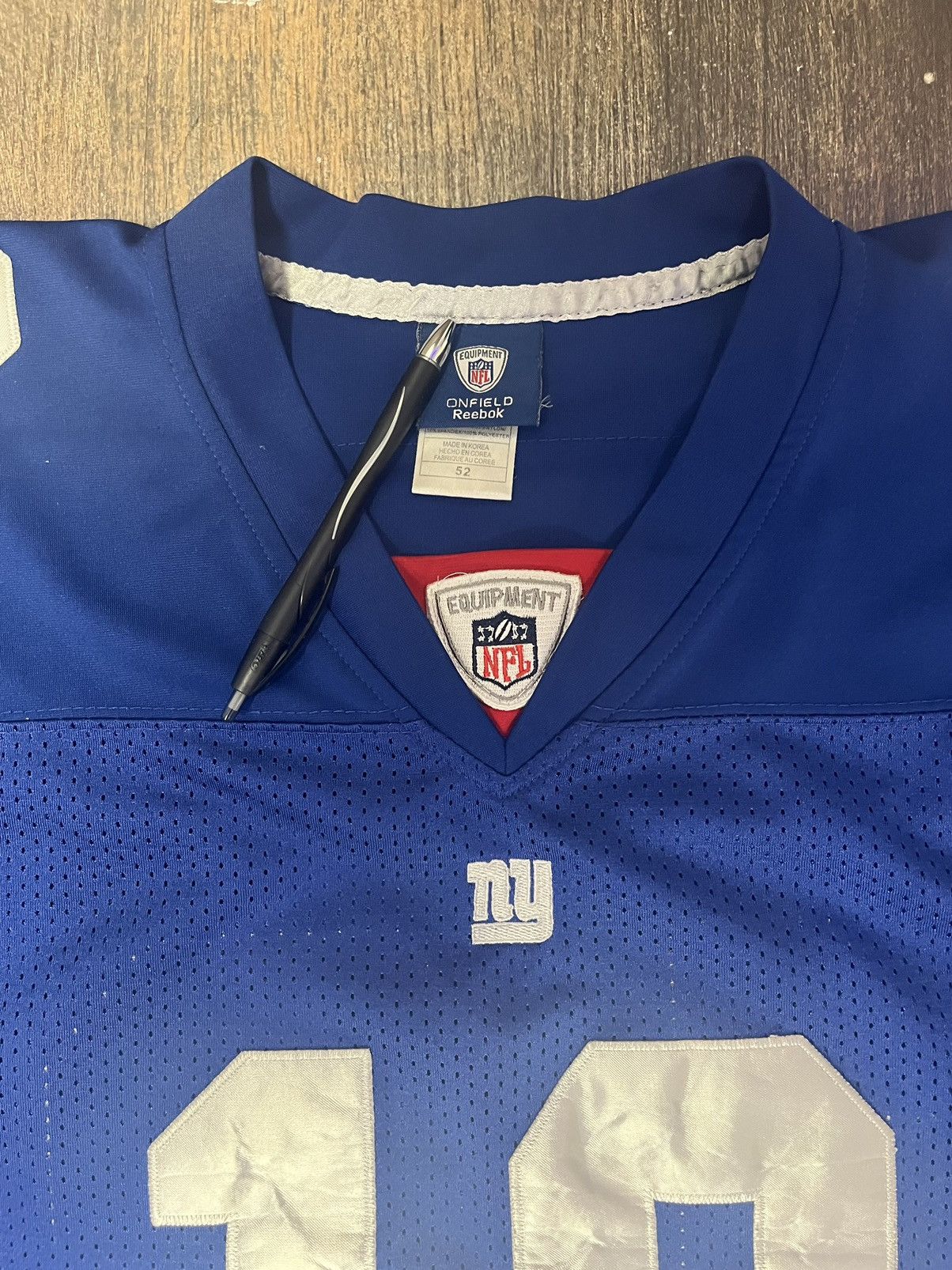Reebok Eli Manning Giants Jersey Size US XXL / EU 58 / 5 - 3 Thumbnail