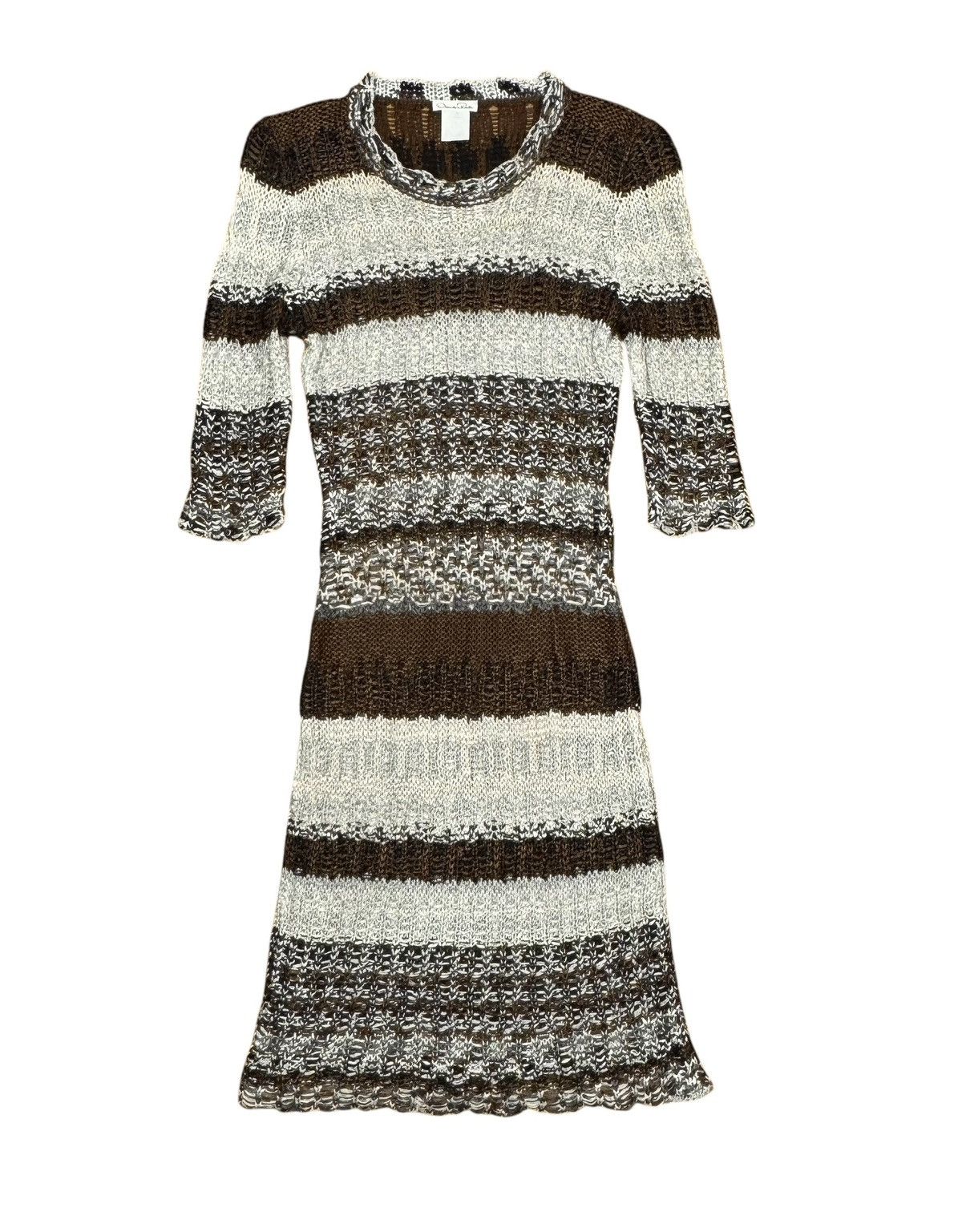 Oscar De La Renta Oscar De La Renta Silk Knit Dress Bodycon size 8 Size S / US 4 / IT 40 - 9 Thumbnail