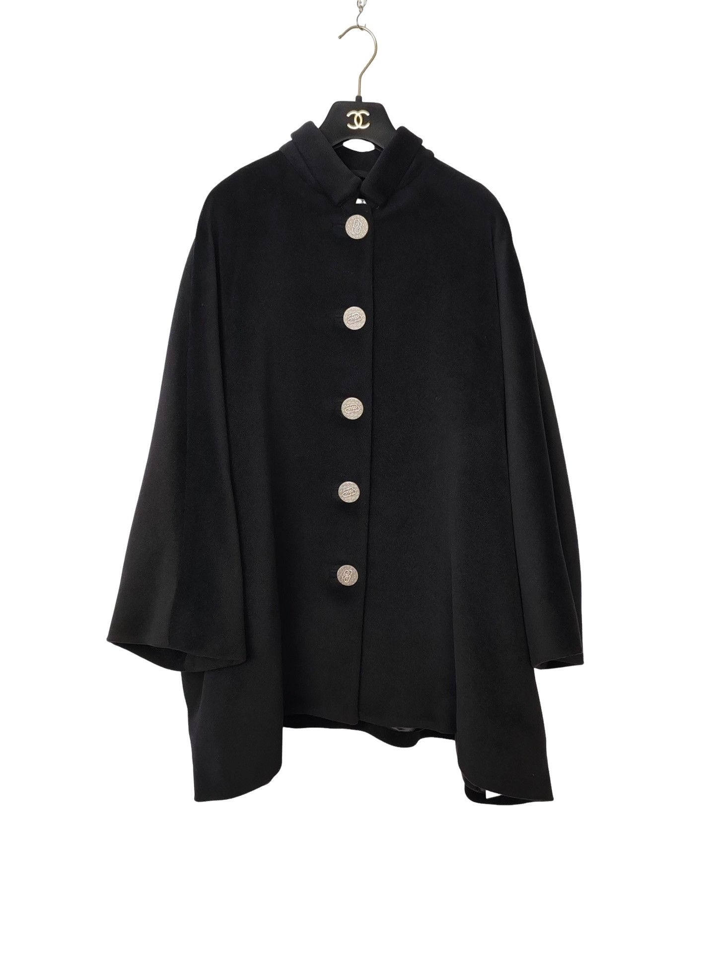 Balenciaga Balenciaga Wool Cashmere Cape Coat Size 36 Size XS / US 0-2 / IT 36-38 - 1 Thumbnail