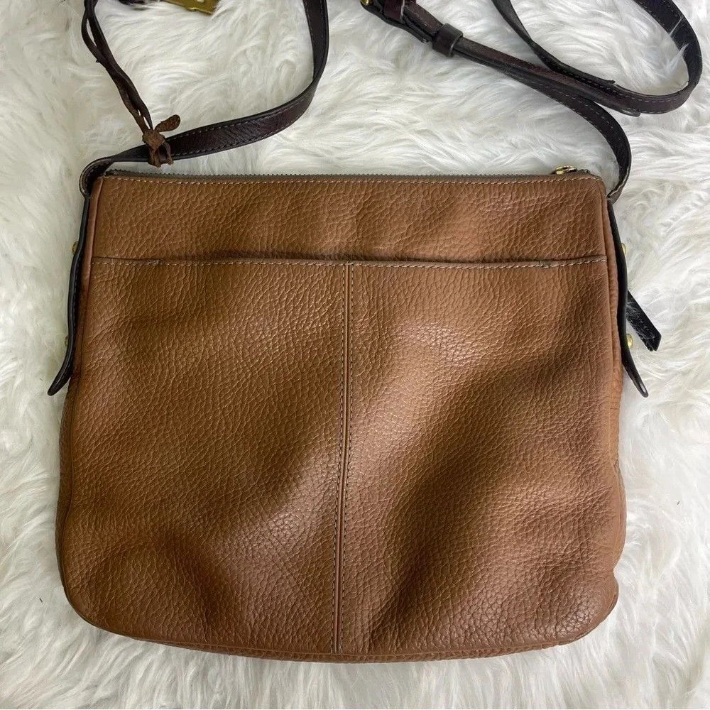 Fossil Fossil Jenna Leather Cross body Messenger Bag Size ONE SIZE - 3 Thumbnail