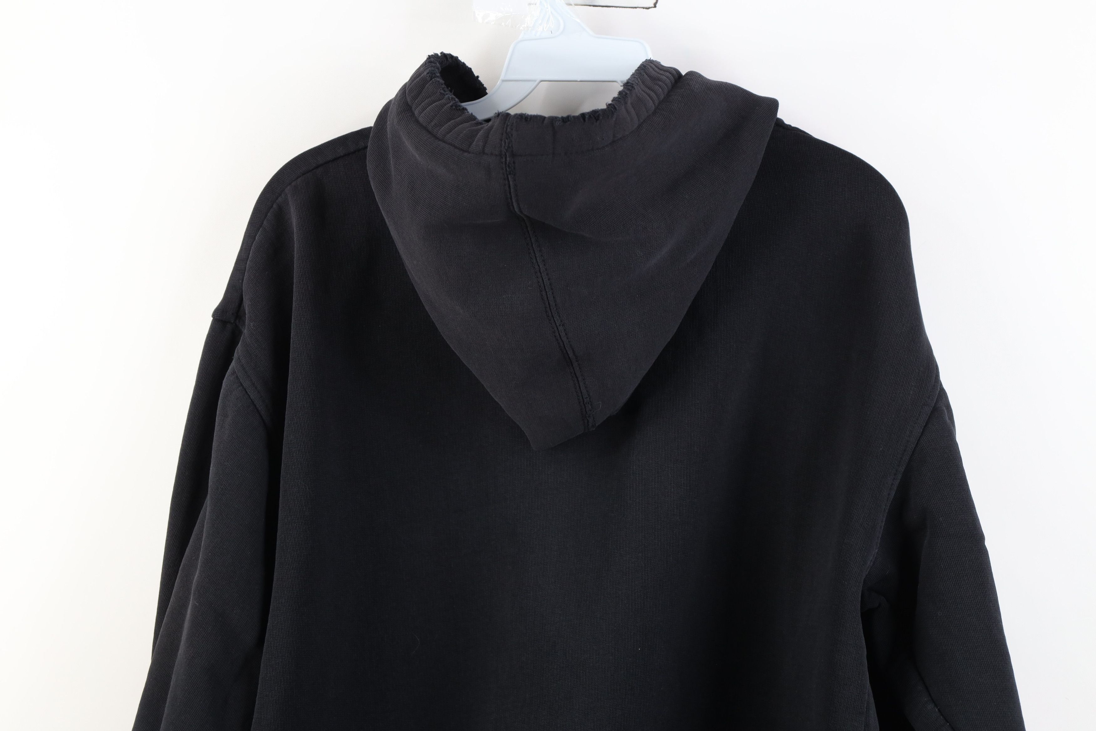 Southpole Vintage 90s Y2K Southpole Spell Out Boxy Fit Hoodie Black Size US L / EU 52-54 / 3 - 15 Thumbnail
