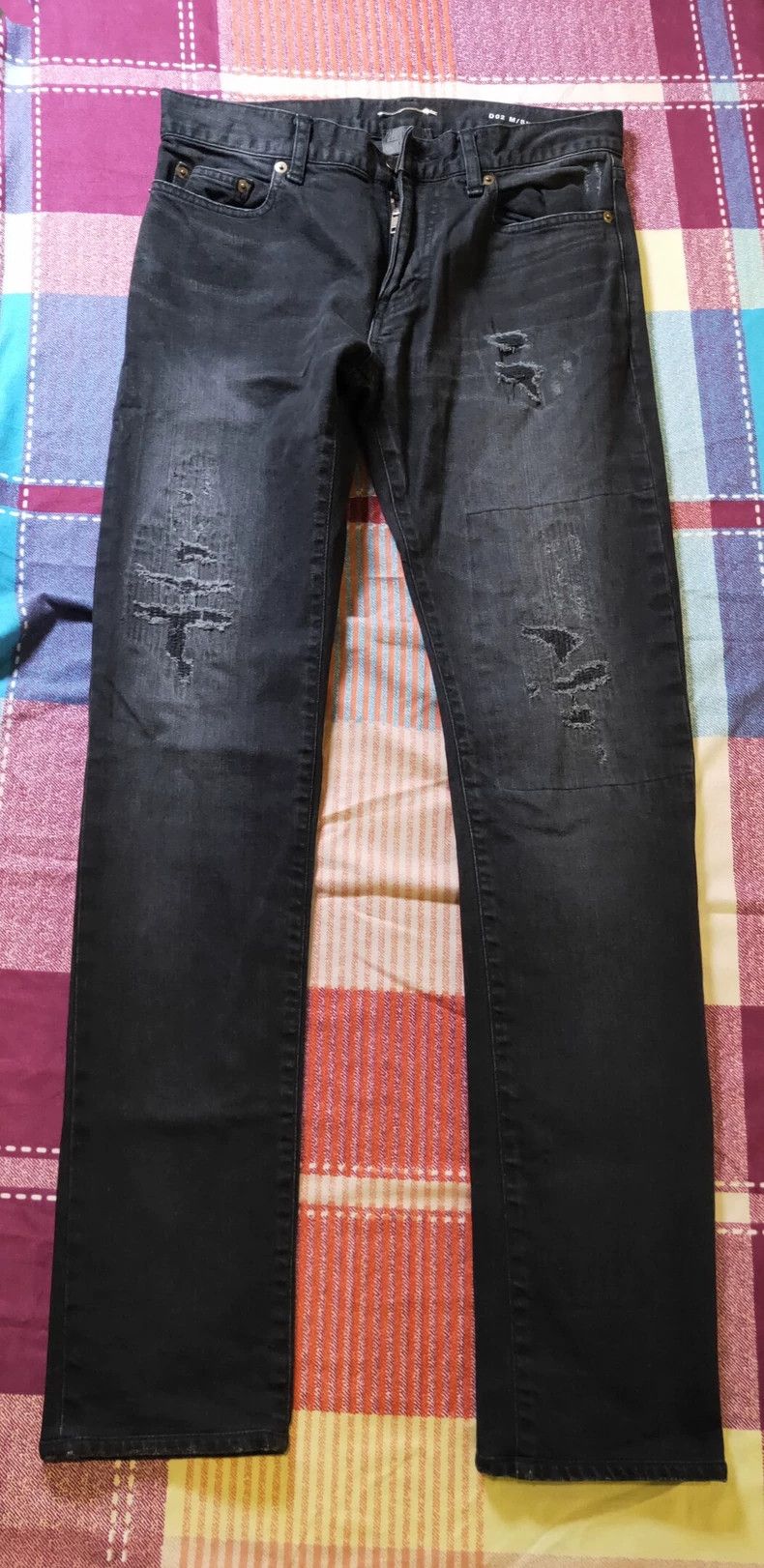 saint laurent paris 2013 ジーンズ　デニム　w28 Saint Laurent Paris Saint Laurent FW2013 Chain Jeans Denim