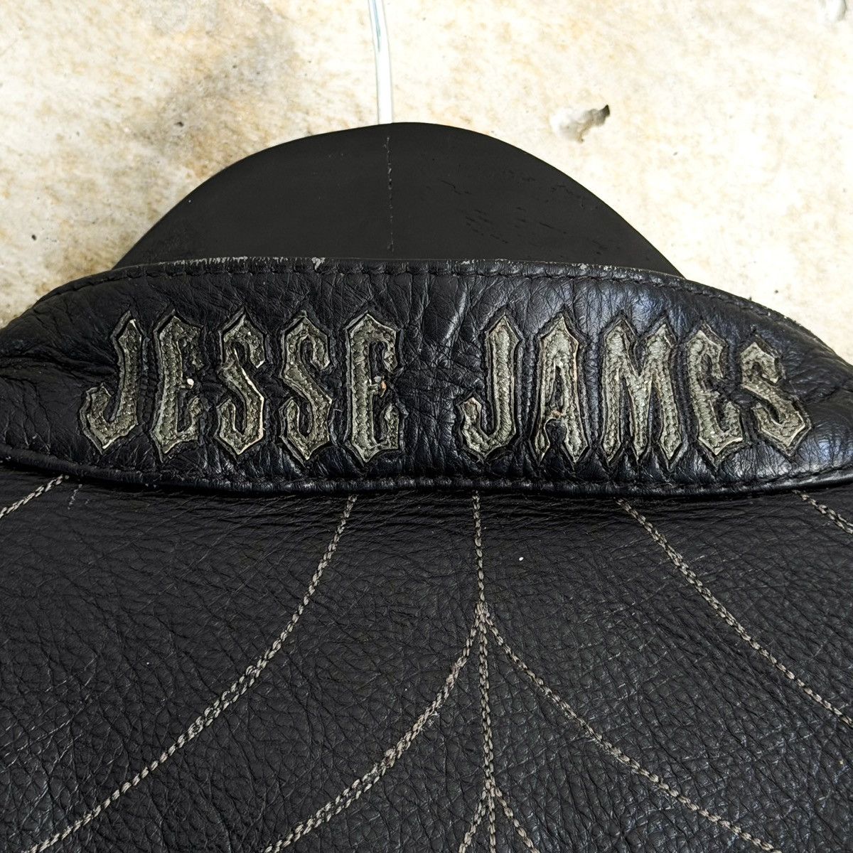 West Coast Choppers Vintage WEST COAST CHOPPERS Jesse James WCC Leather Jacket Size US XL / EU 56 / 4 - 9 Thumbnail