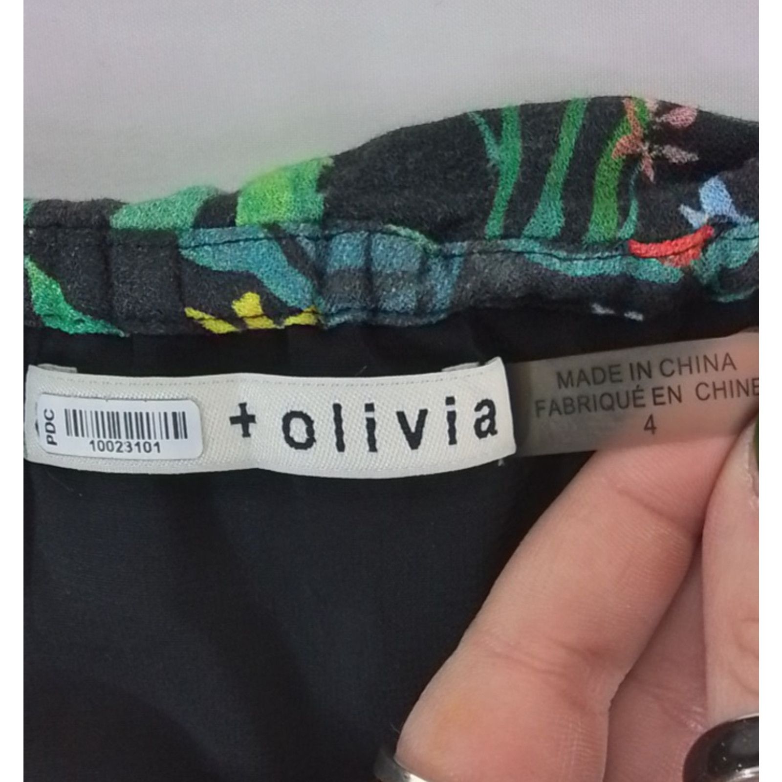 Alice + Olivia Alice + Olivia Dress Women's Size 4 Floral Off the Shoulder Size S / US 4 / IT 40 - 5 Thumbnail