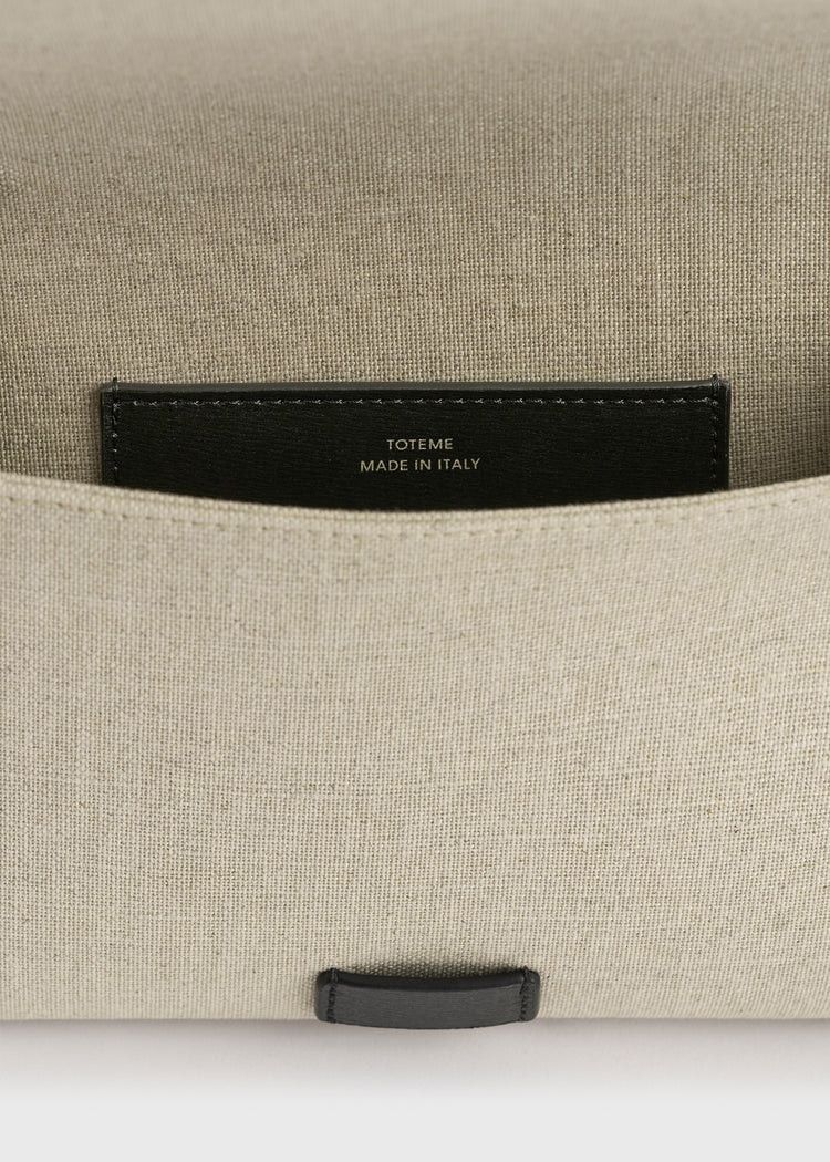 Toteme os11x0726 Size: OS / T-Flap Envelope in Ecru/Black Size ONE SIZE - 6 Thumbnail