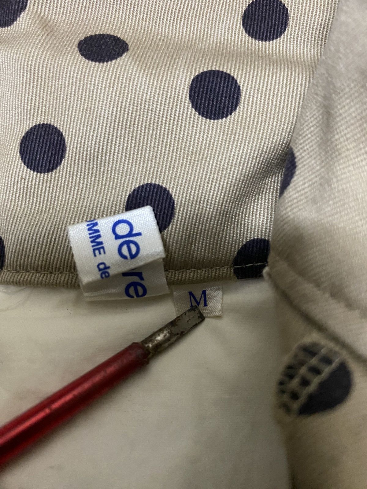 Comme des Garcons Homme Comme Des Garcons Homme Polka Dot made in japan Size US 30 / EU 46 - 12 Thumbnail