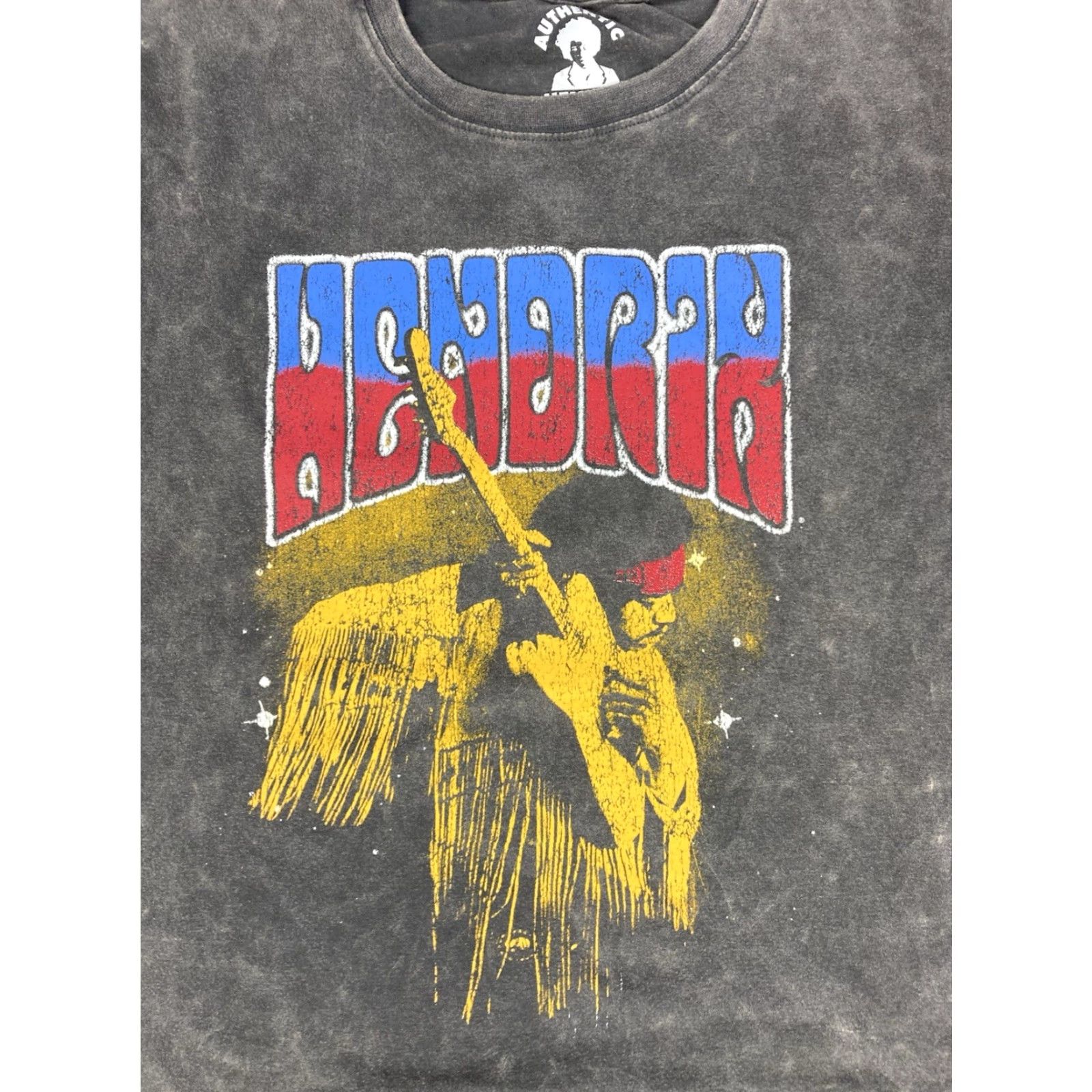 Vintage VINTAGE Jimi Hendrix Graphic T-shirt Men Medium Gray Washed Short Sleeve Music Apparel Shirts Size US M / EU 48-50 / 2 - 2 Thumbnail