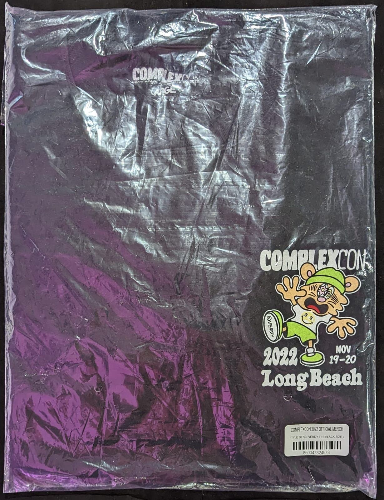 Complex Complexcon X Verdy Logo Short Sleeve Shirt Black Size L Size US L / EU 52-54 / 3 - 3 Thumbnail