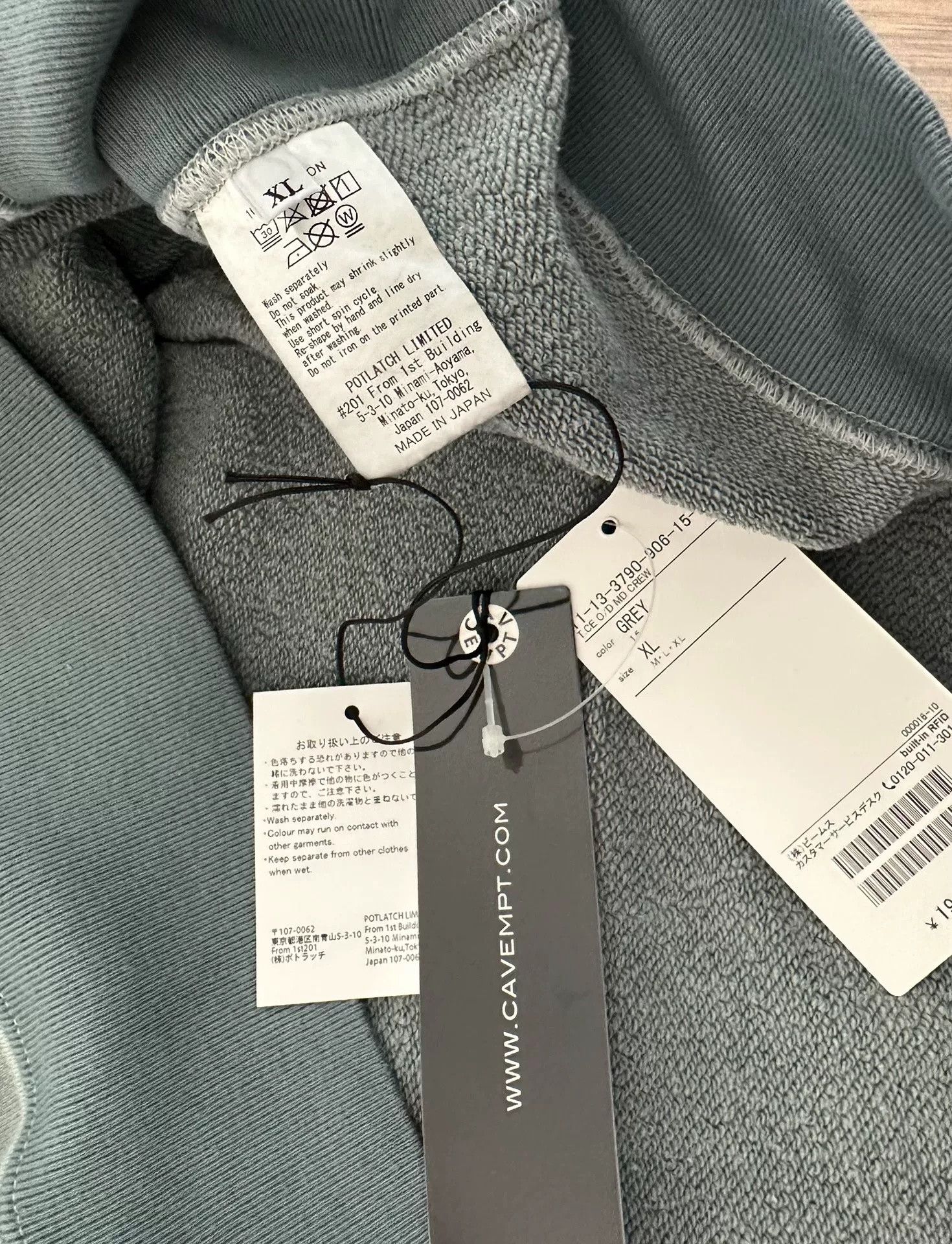 Cav Empt C.E CAVEMPT OVERDYE MD CREW NECK Size US XL / EU 56 / 4 - 3 Thumbnail