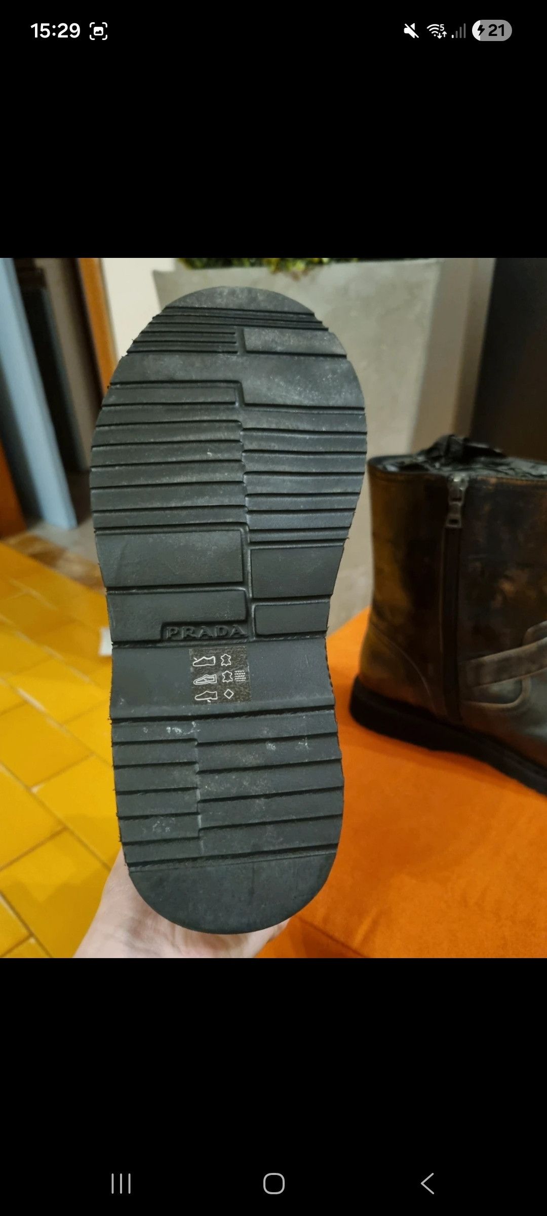 Prada Prada linea roso . Size US 5 / IT 35 - 6 Thumbnail