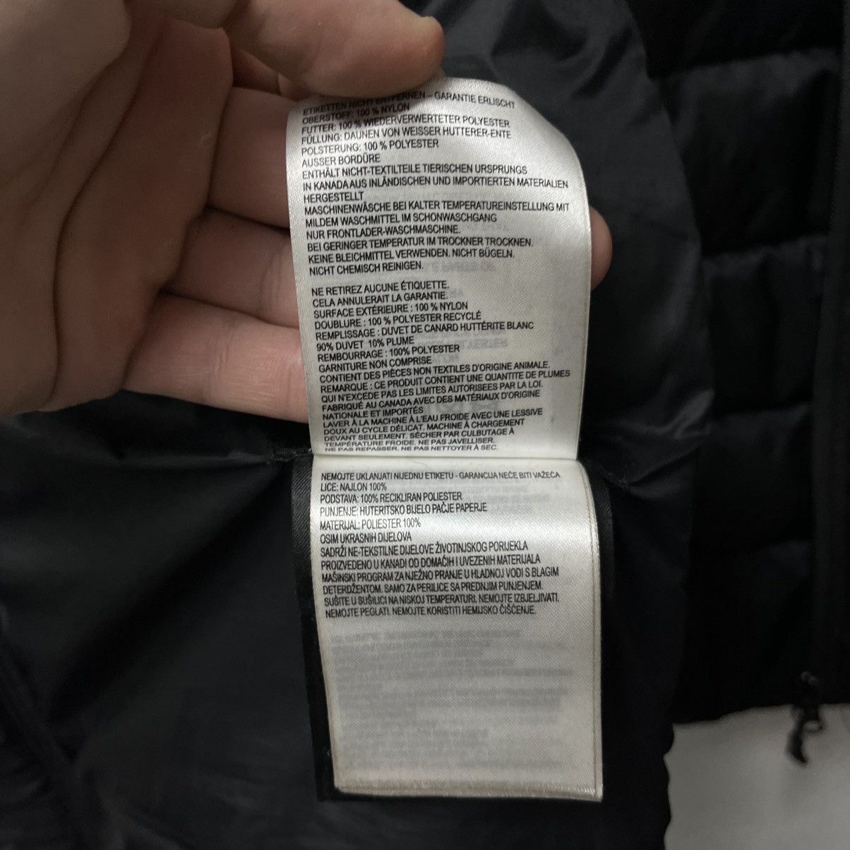 Canada Goose Canada goose puffer jacket black label Size L Size US L / EU 52-54 / 3 - 16 Thumbnail