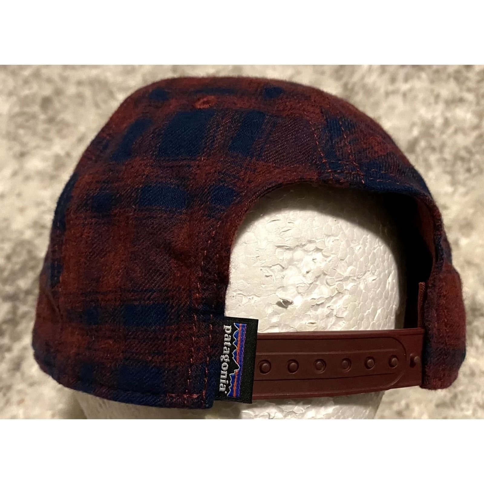 Patagonia Patagonia Hat Cap Snap Back Adjustable Blue Red Plaid Cotton Mens Unisex Adults Cap Snapback Vintage No Size ONE SIZE - 5 Thumbnail