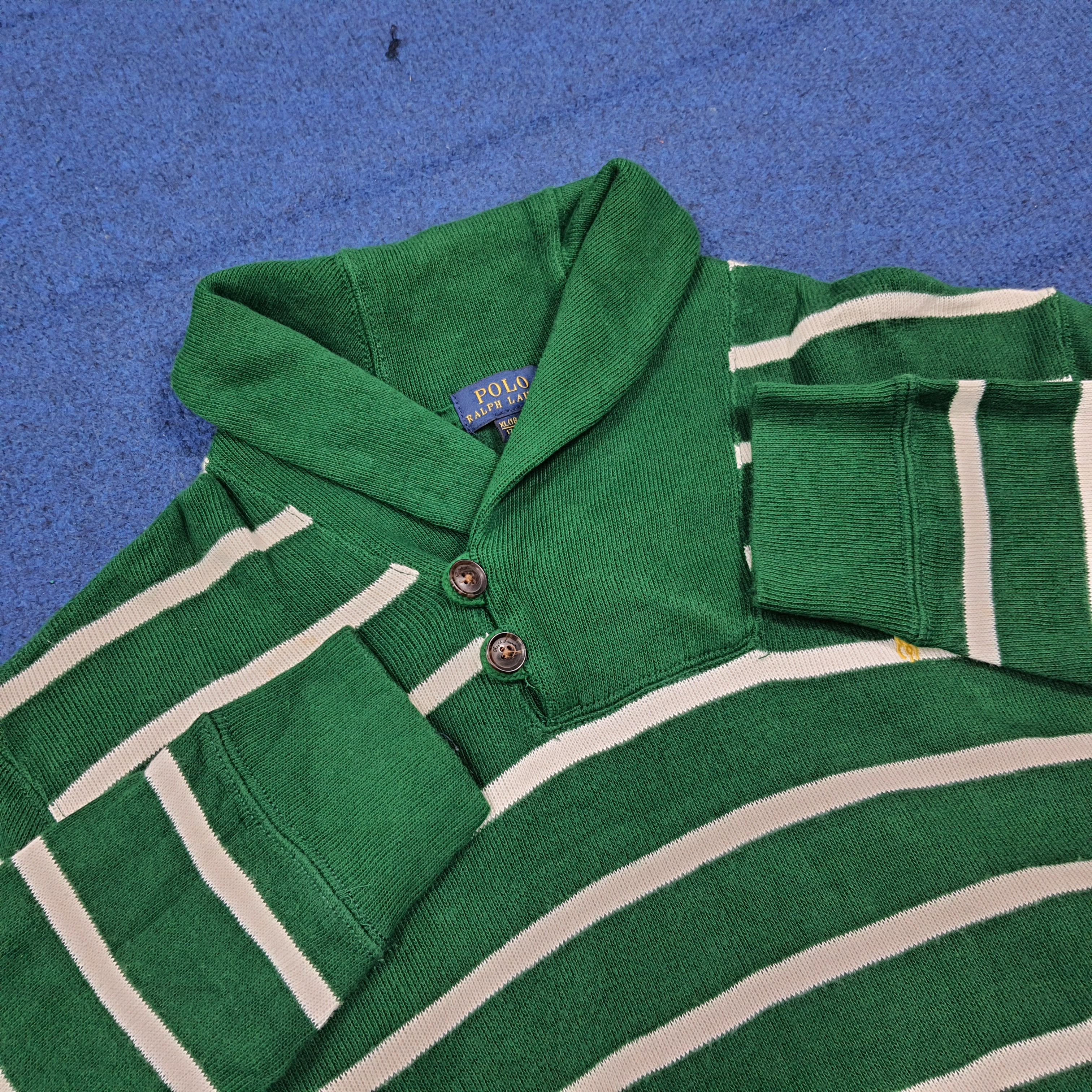 Polo Ralph Lauren Vintage Polo Ralph Lauren Sweater Shawl Collar C287N15 Size US S / EU 44-46 / 1 - 5 Thumbnail
