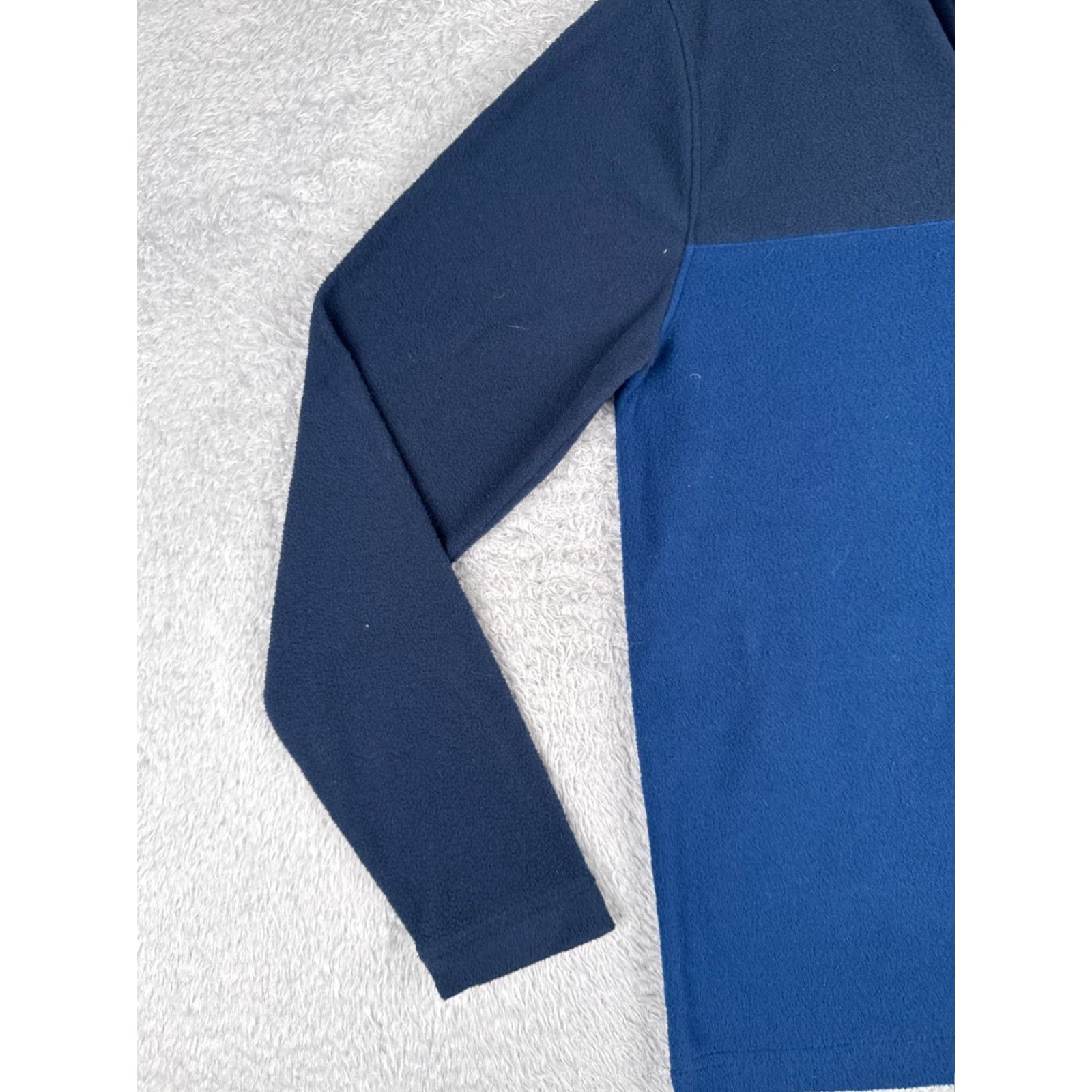 Levi's Levis Sweater Men Small Blue Fleece 1/4 Zip 100% Polyester Pullover Size US S / EU 44-46 / 1 - 3 Thumbnail