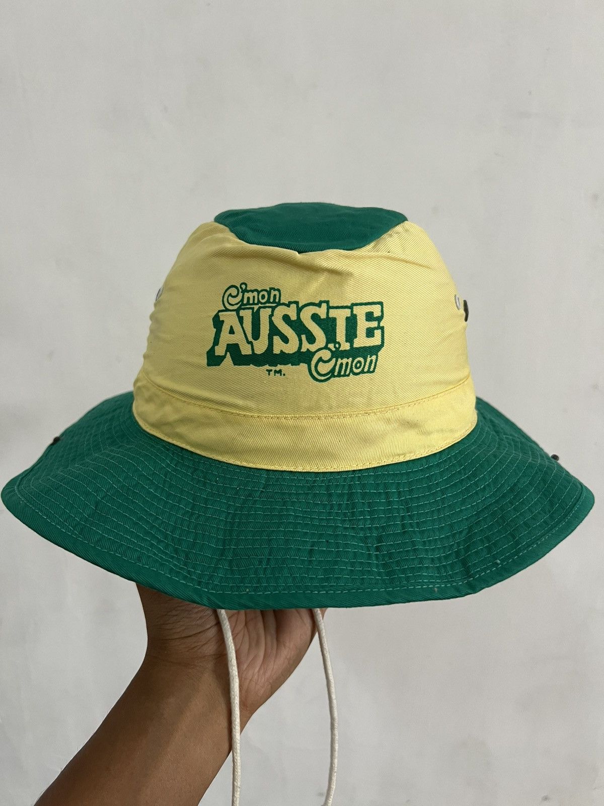 Vintage C’mon Aussie C’mon Bucket Hat Size ONE SIZE - 5 Thumbnail